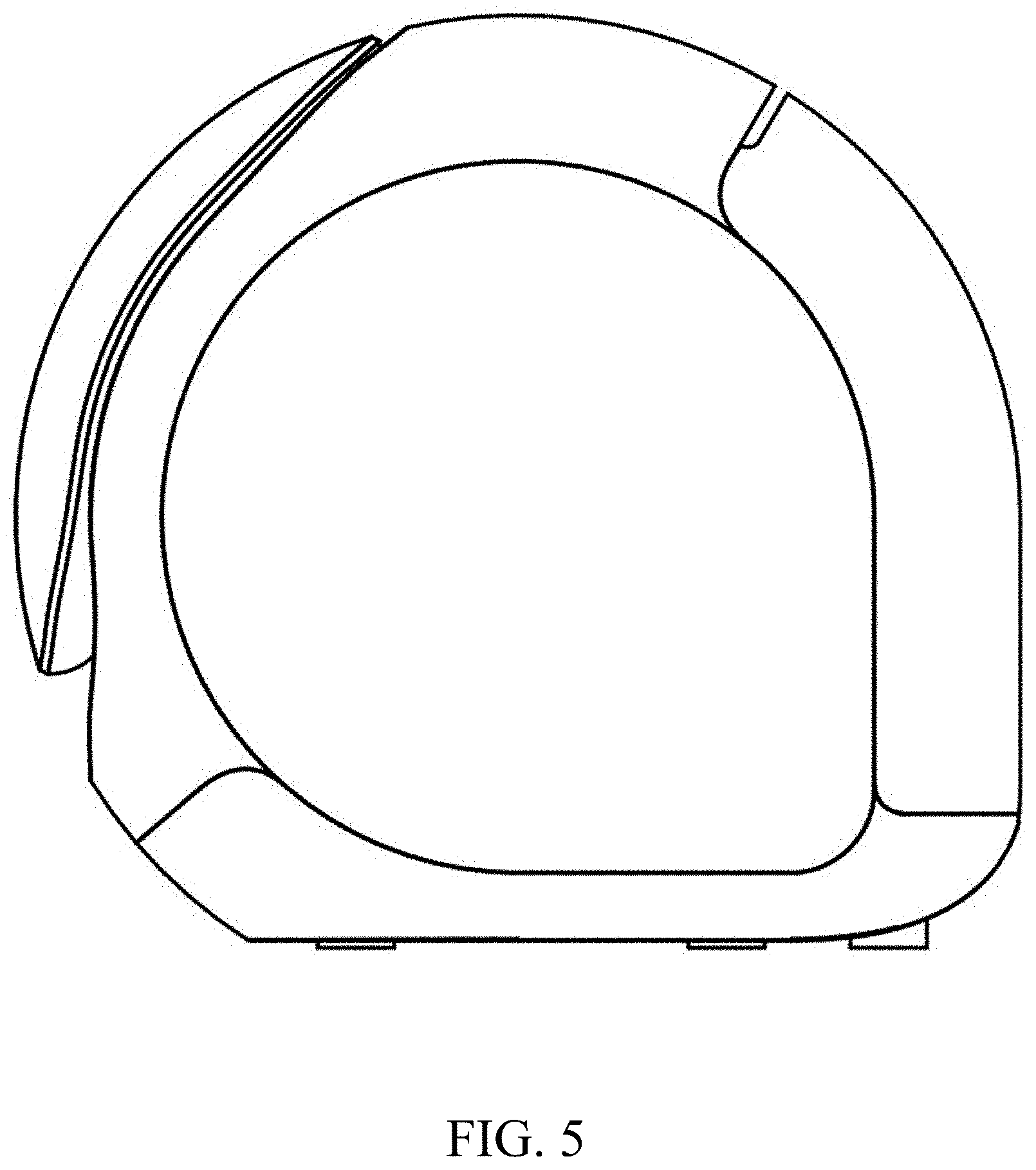 Patent USD1002130 Figure 5 – Washing machine