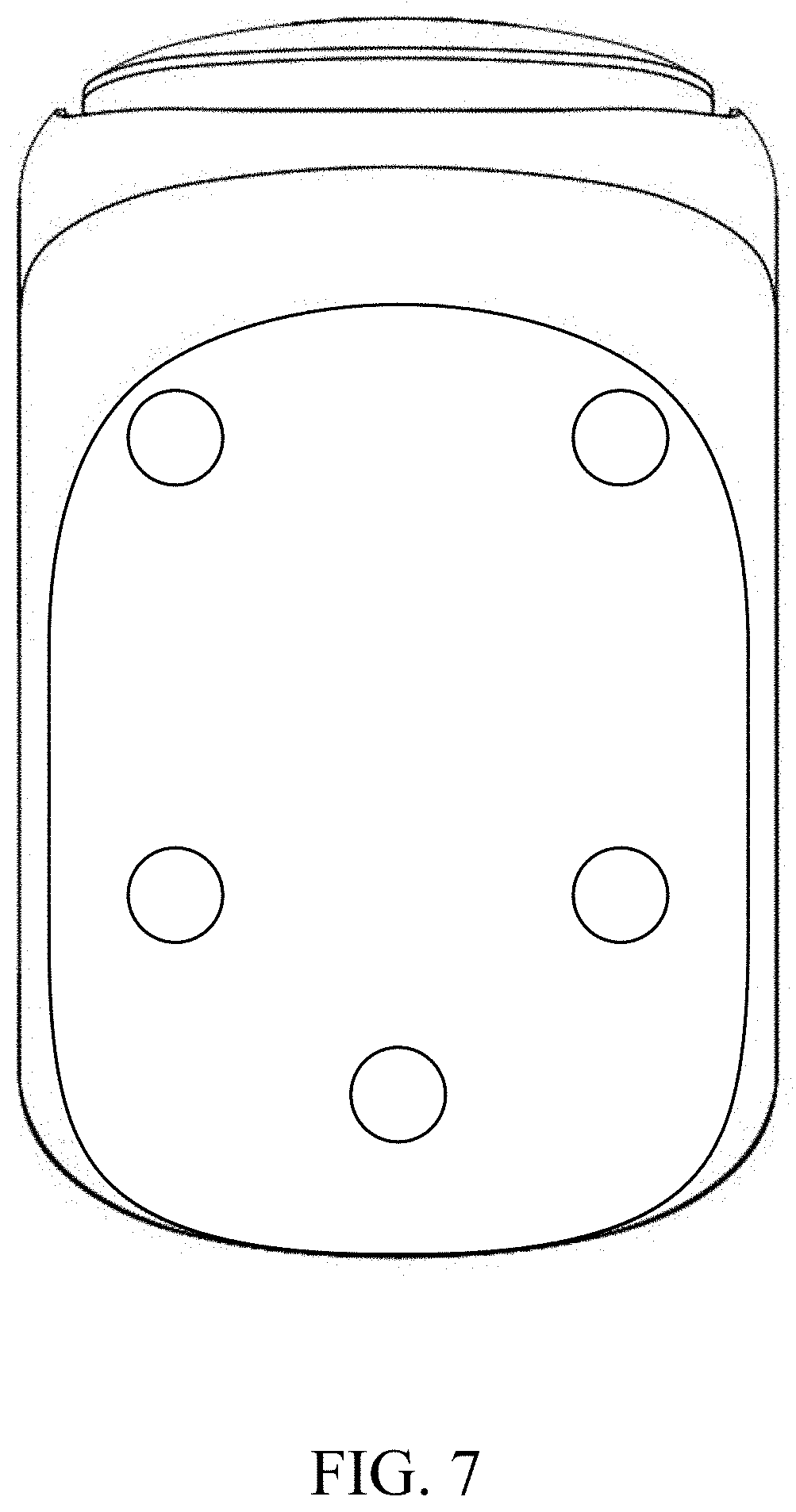 Patent USD1002130 Figure 7 – Washing machine