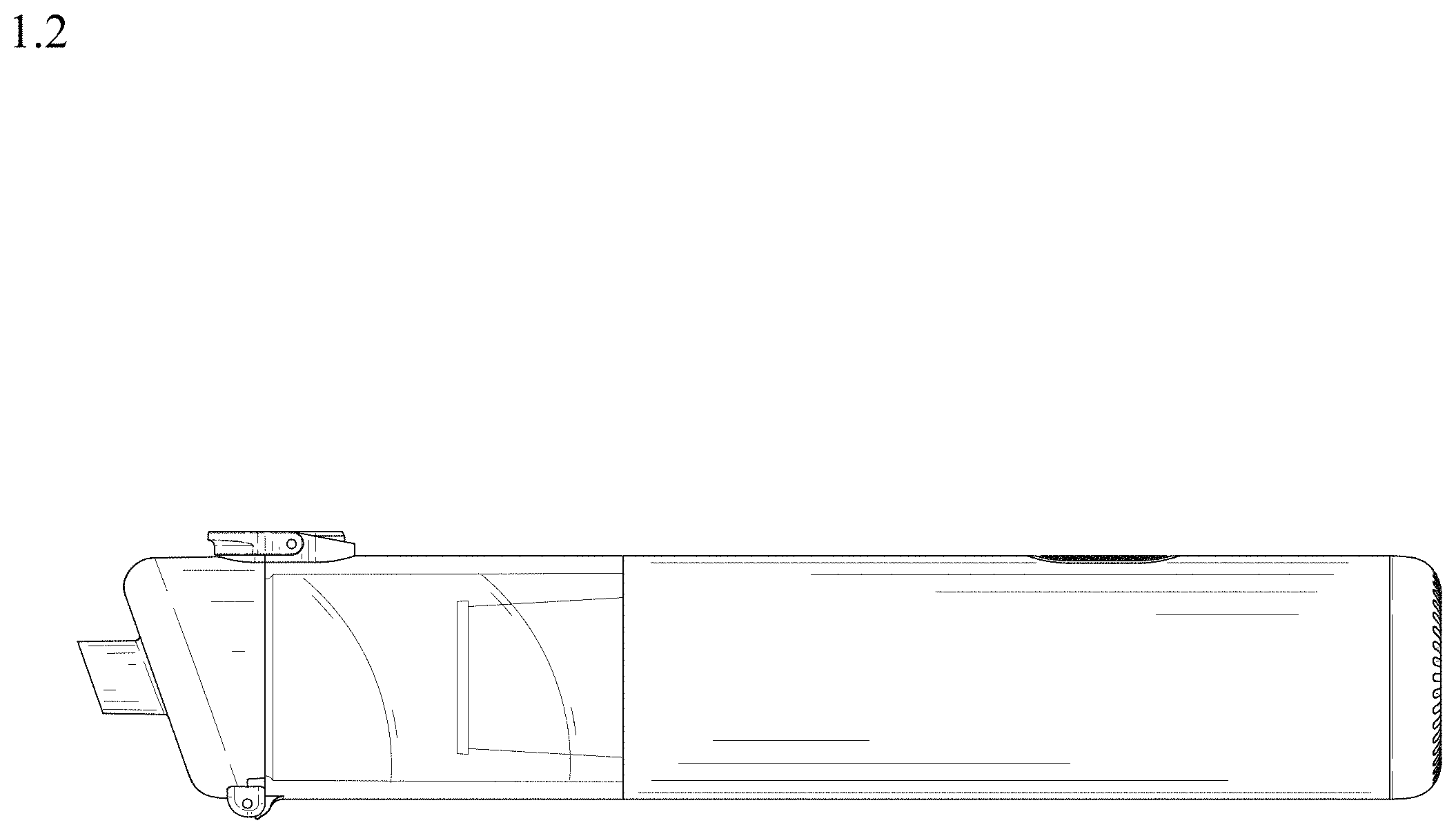 Patent USD1002132 Figure 2 – Vacuum cleaner