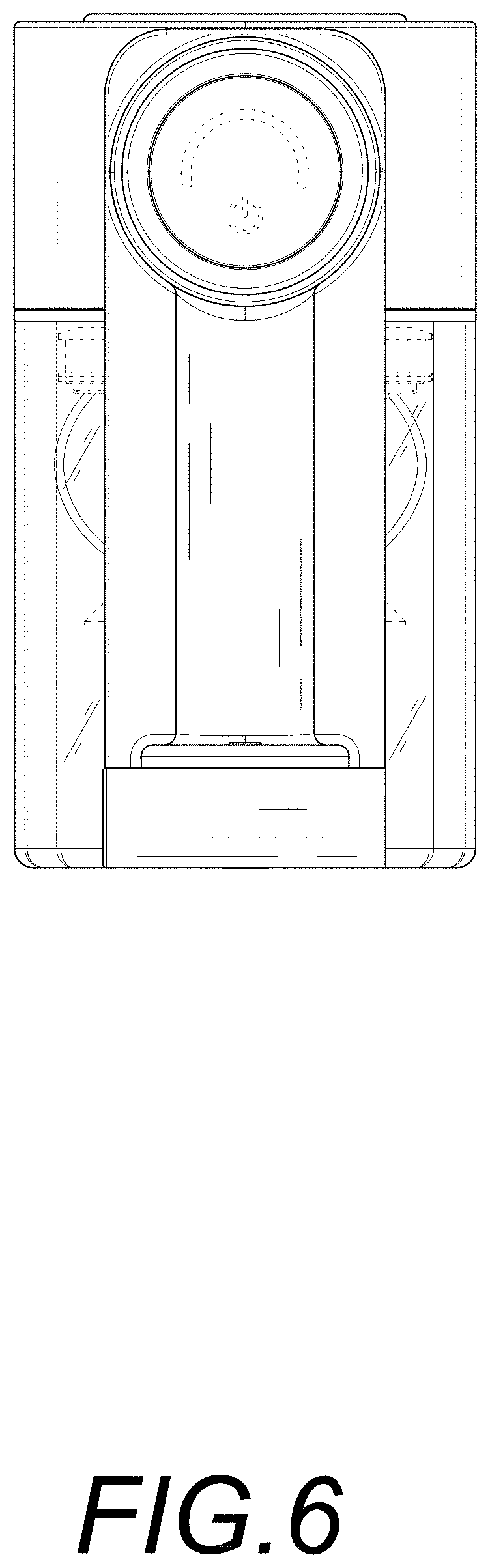 Patent USD1002133 Figure 6 – Household vacuum cleaner