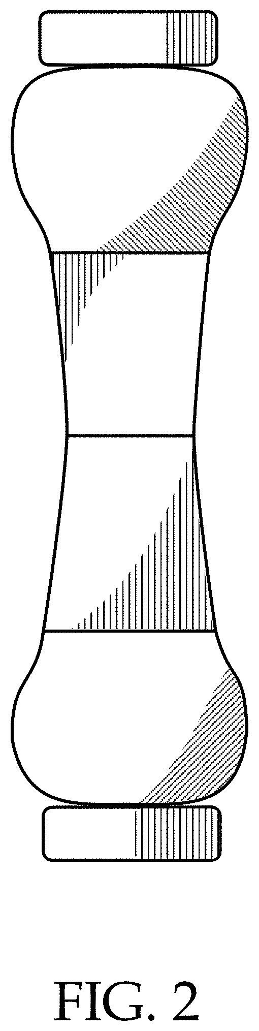Patent USD1002134 Figure 2 – Washing machine door prop