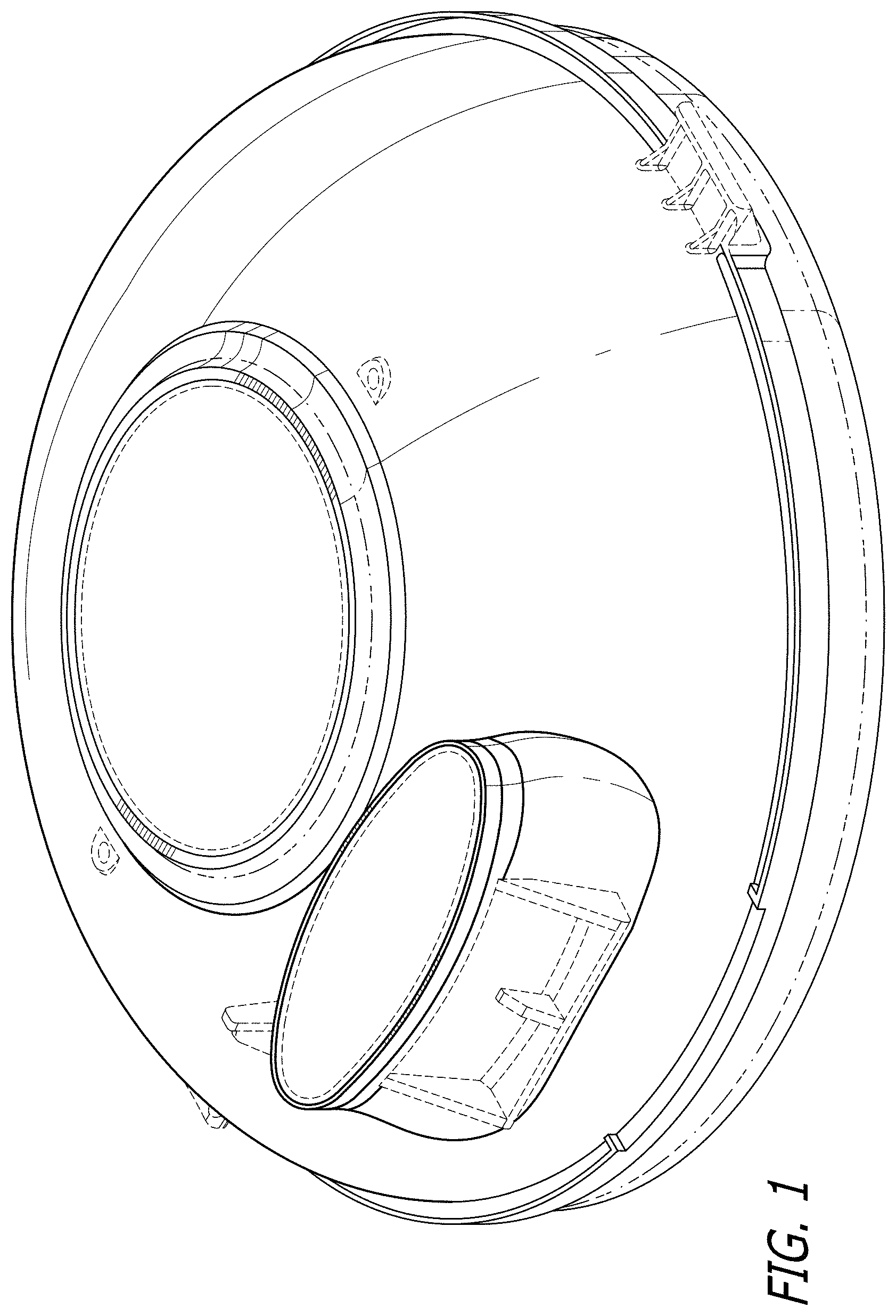 Patent USD1002135 — Vacuum water basin — Figure 1