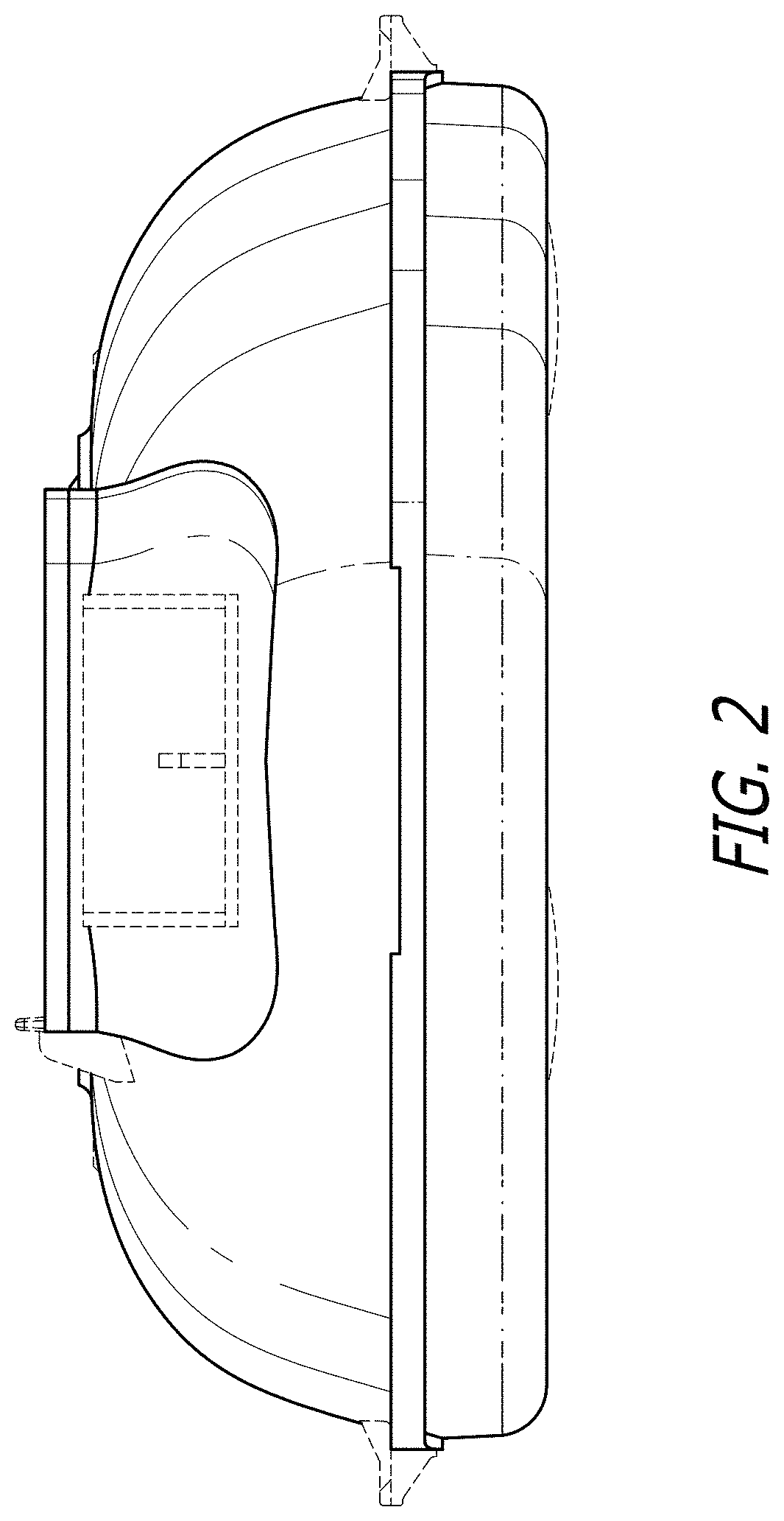 Patent USD1002135 Figure 2 – Vacuum water basin