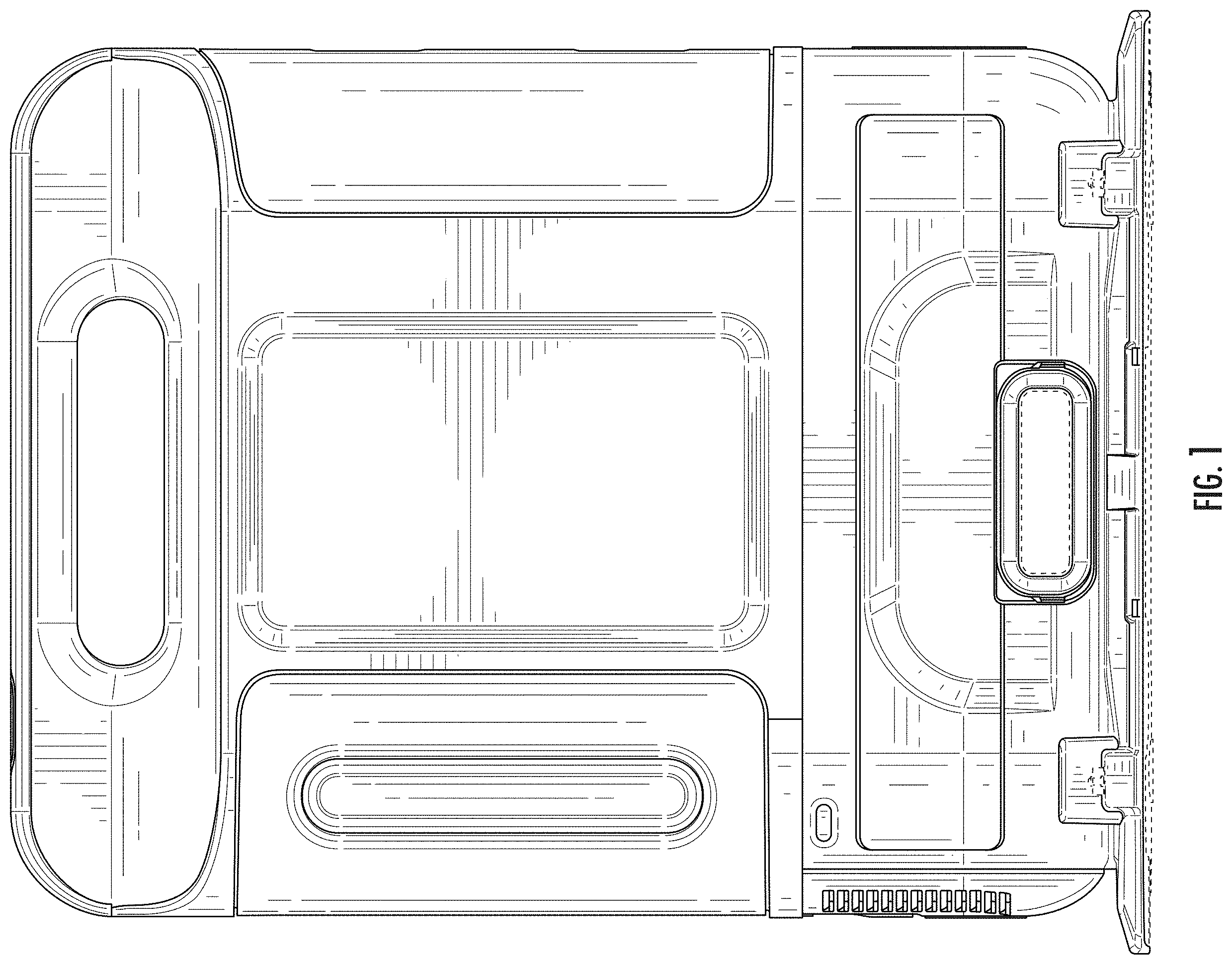 Patent USD1002136 Figure 1 – Robot vacuum docking station