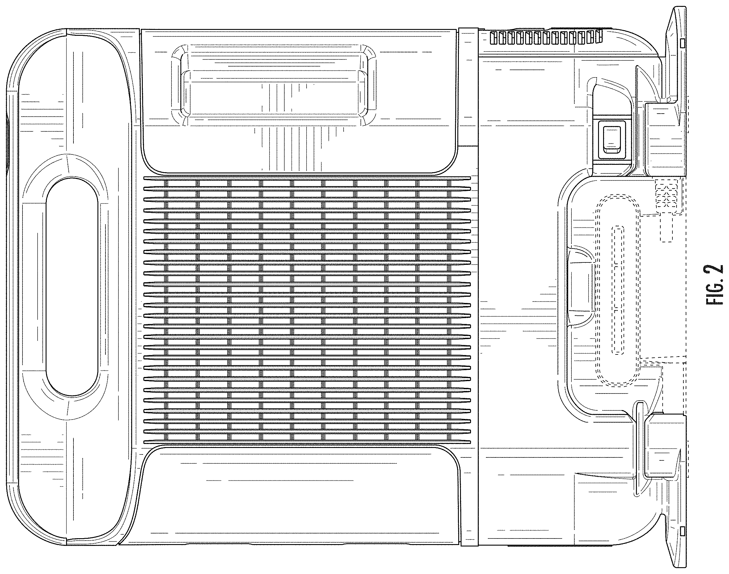 Patent USD1002136 Figure 2 – Robot vacuum docking station