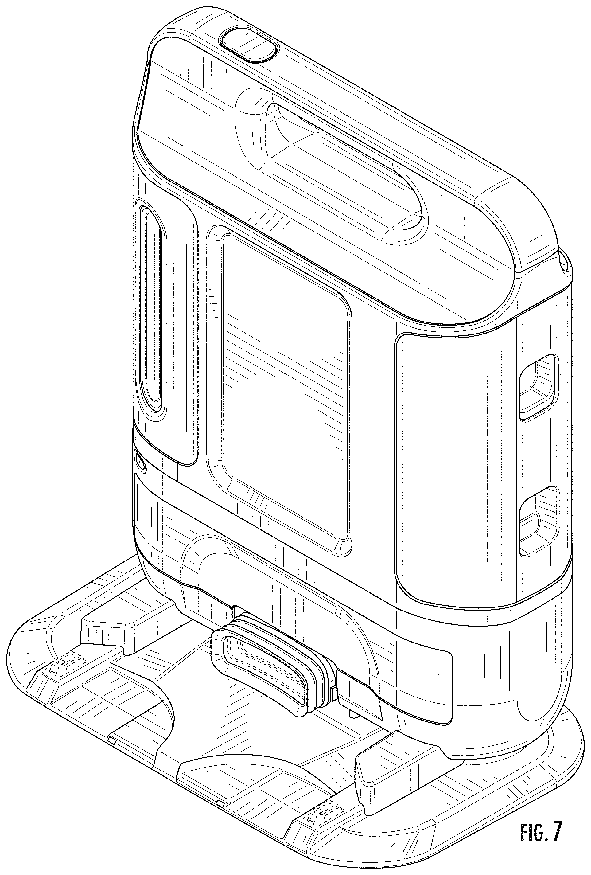 Patent USD1002136 Figure 6 – Robot vacuum docking station