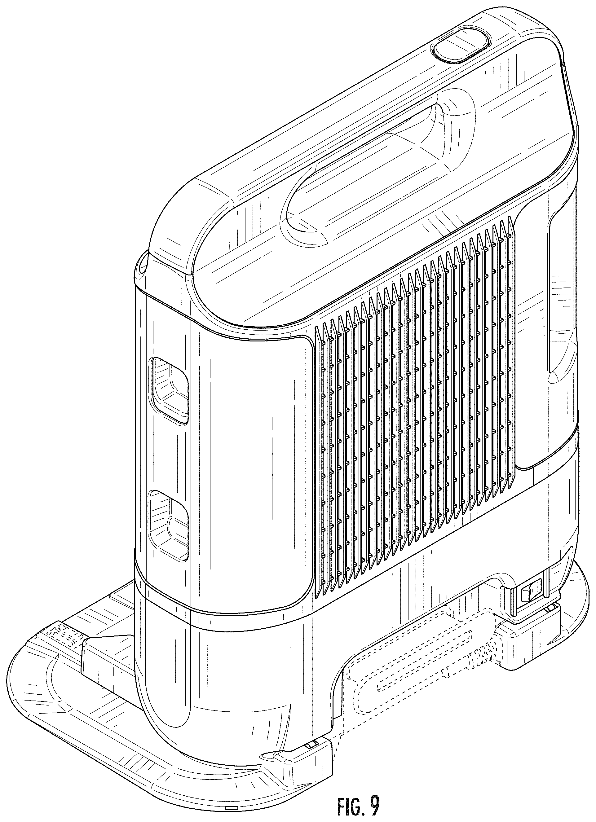 Patent USD1002136 Figure 8 – Robot vacuum docking station