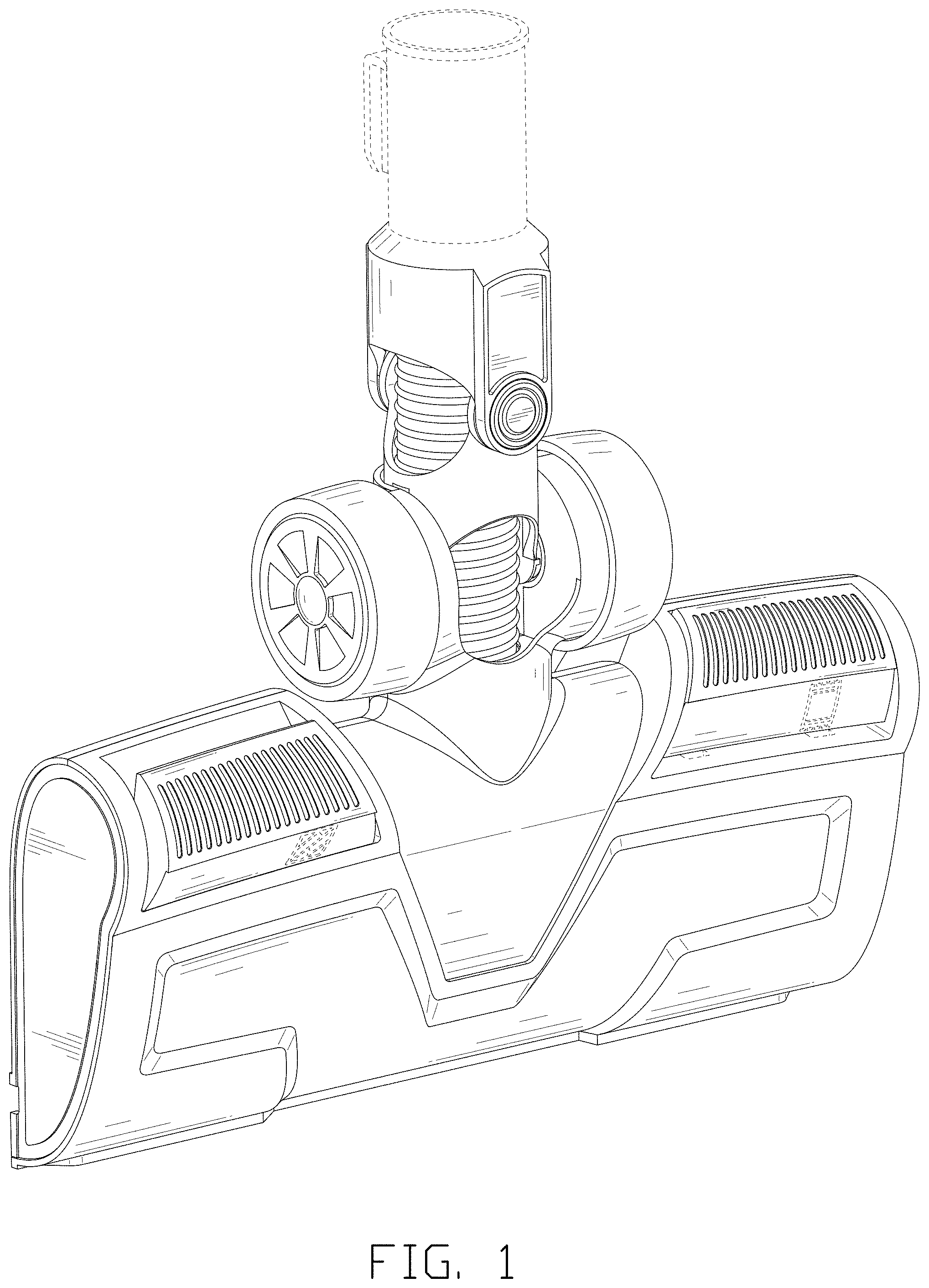 Patent USD1002137 Figure 1 – Vacuum cleaner head