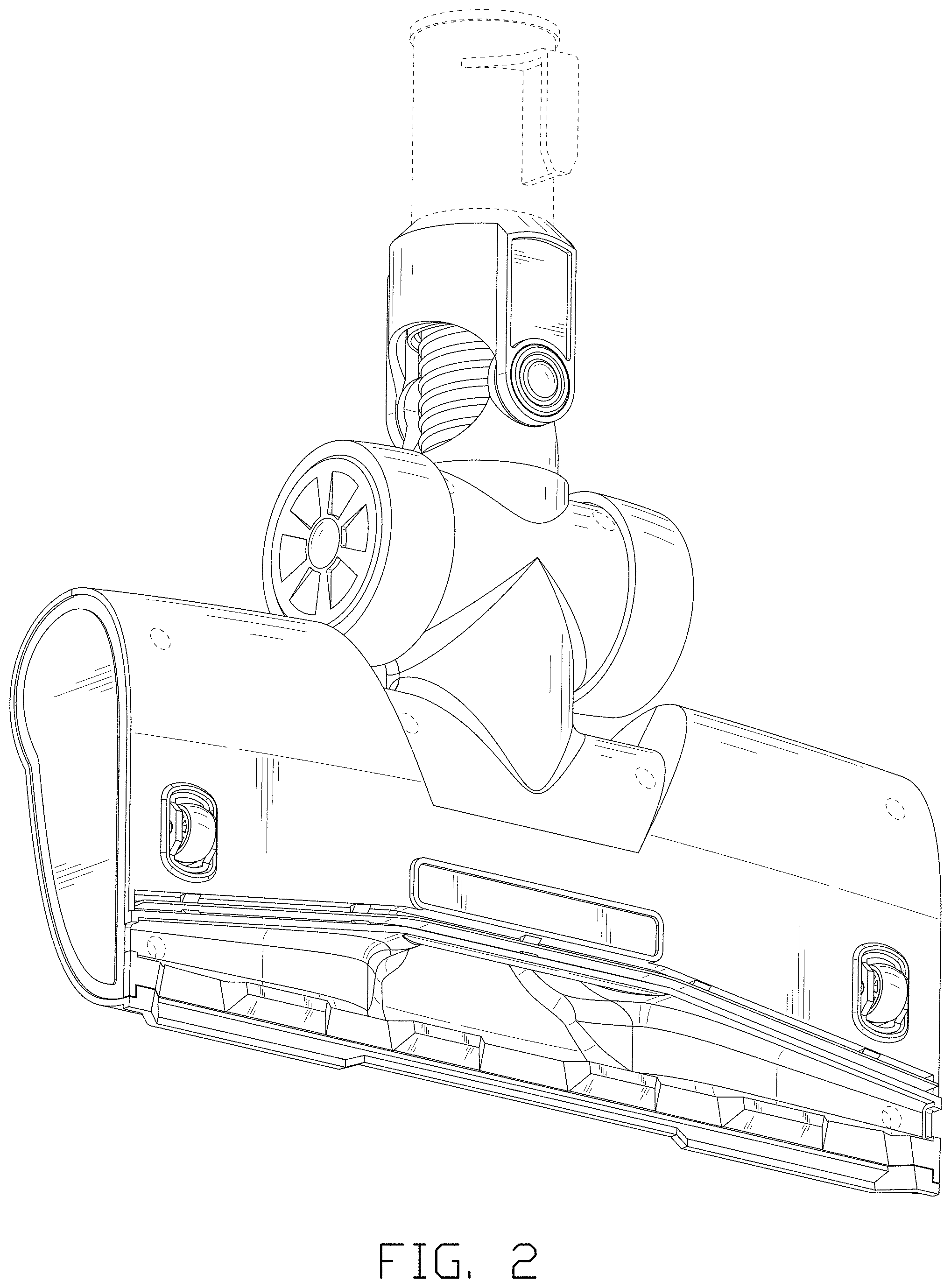 Patent USD1002137 Figure 2 – Vacuum cleaner head