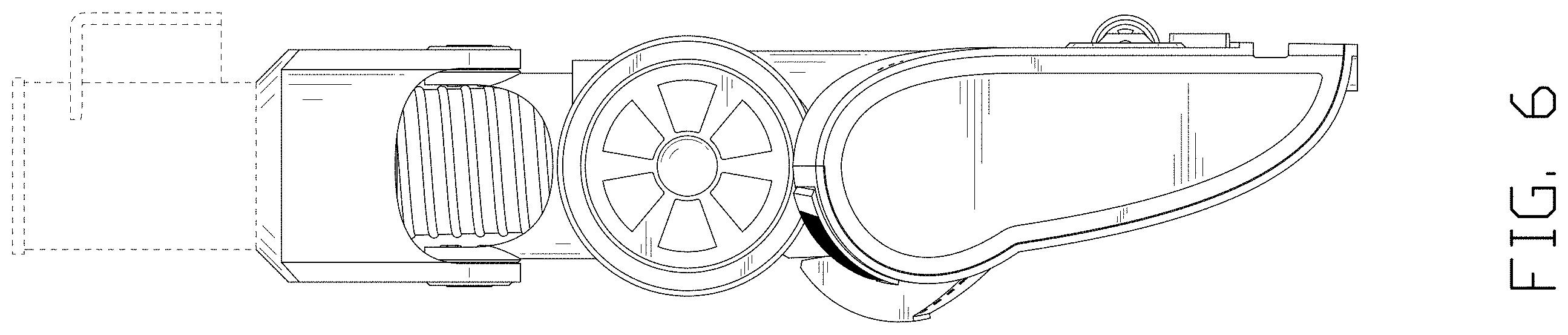 Patent USD1002137 Figure 6 – Vacuum cleaner head