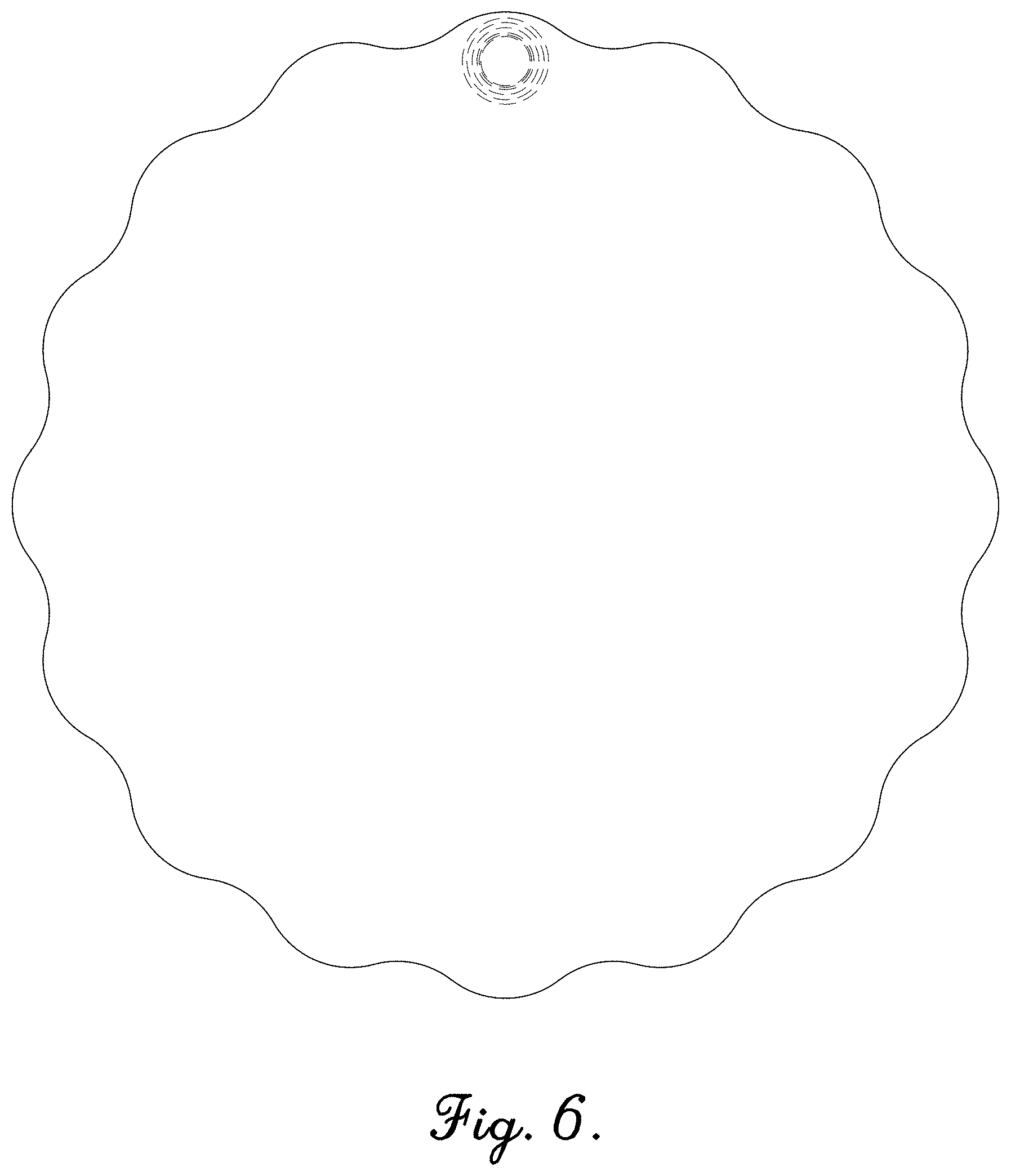 Patent USD1002139 Figure 6 – Collapsible floating receptacle