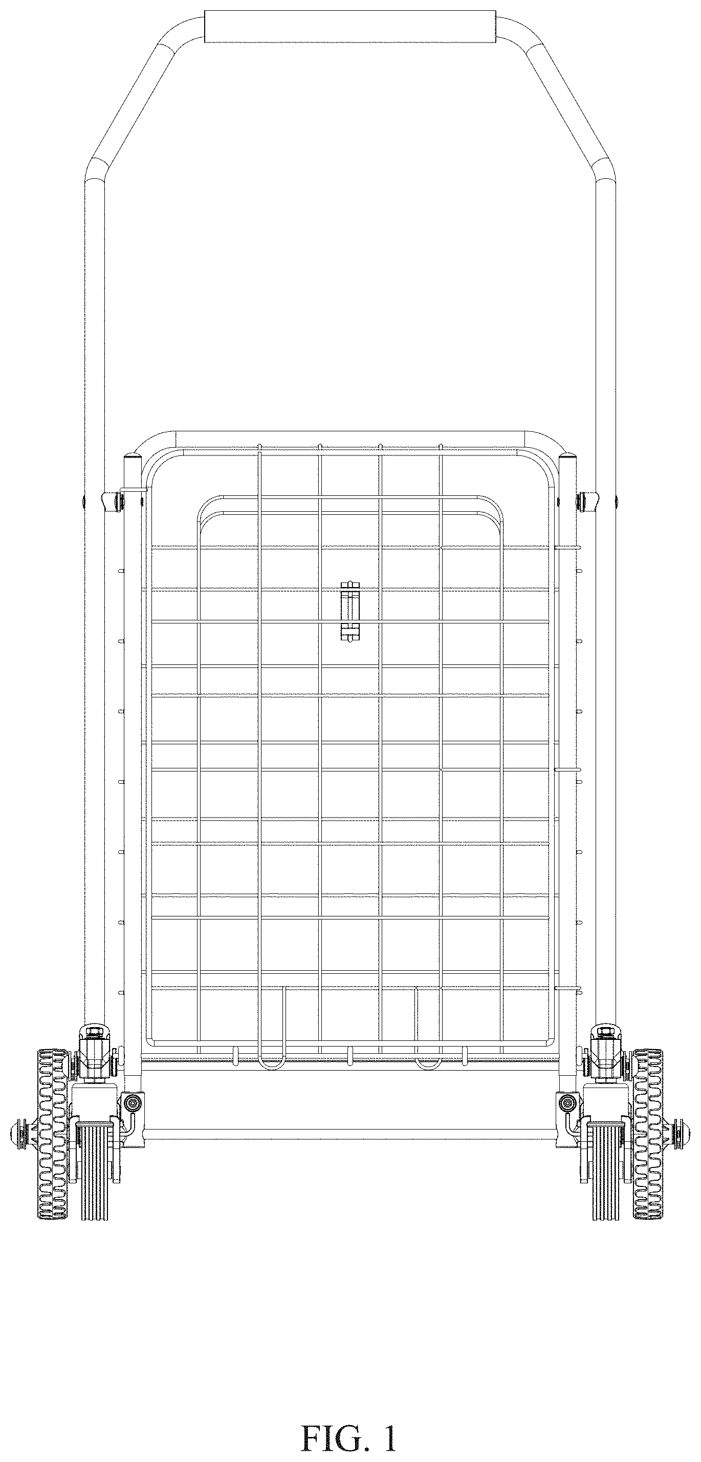Patent USD1002141 Figure 1 – Shopping cart