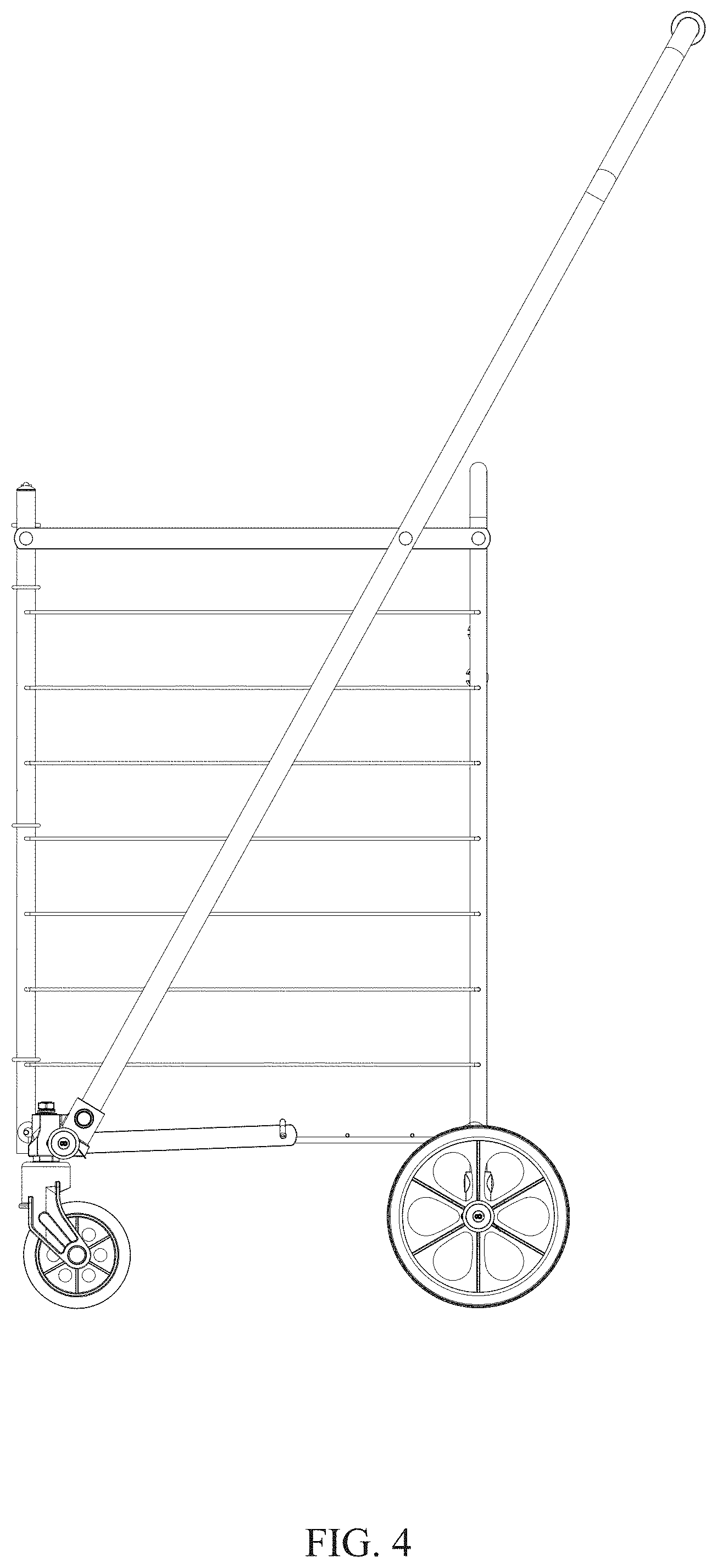 Patent USD1002141 Figure 4 – Shopping cart