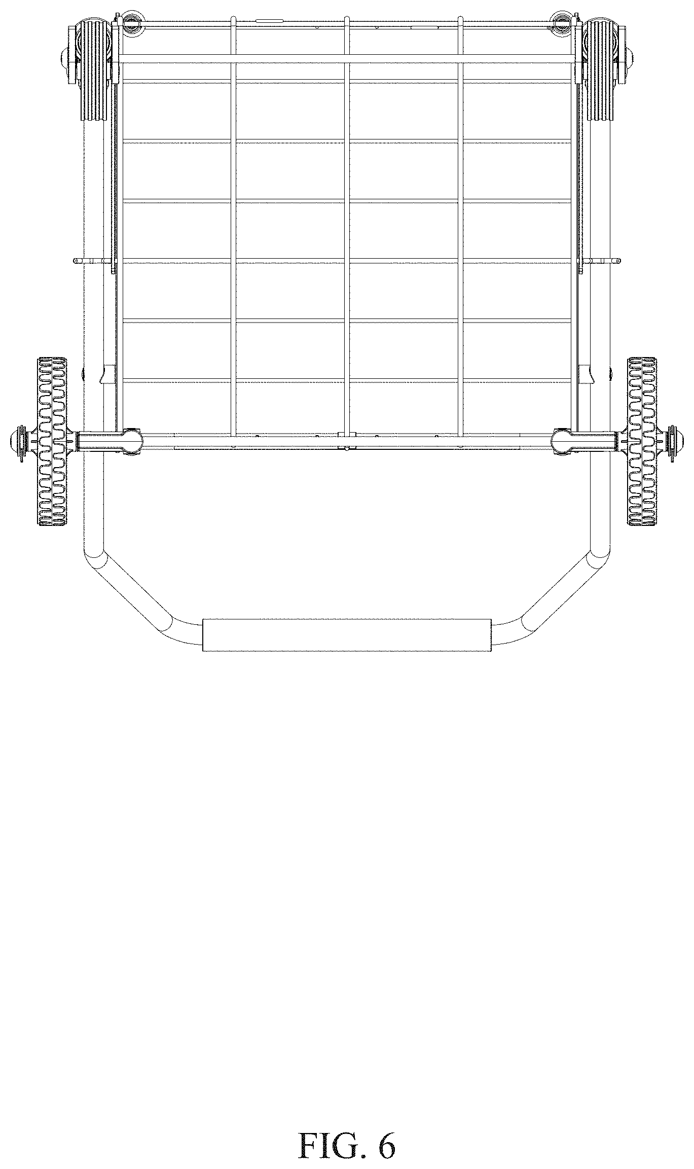 Patent USD1002141 Figure 6 – Shopping cart