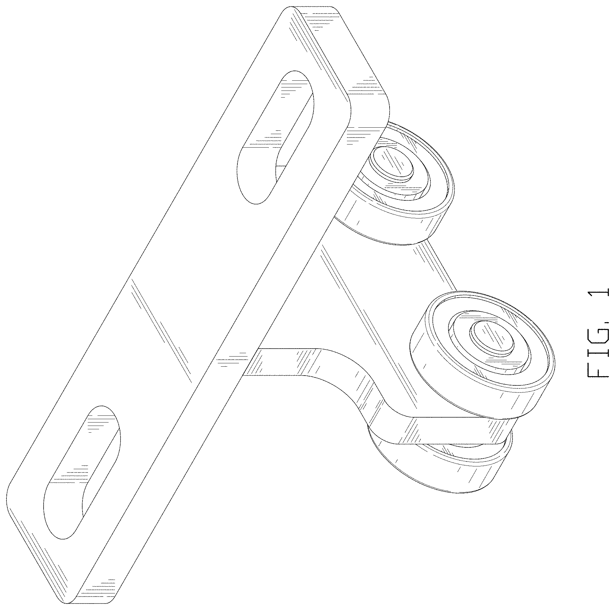 Patent USD1002143 — Roller trolley assembly — Figure 1
