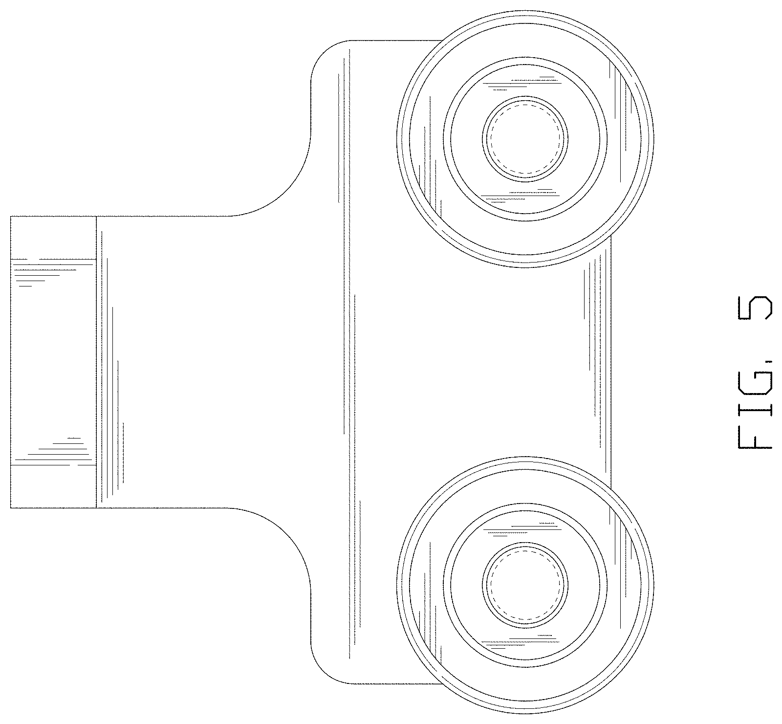 Patent USD1002143 Figure 5 – Roller trolley assembly