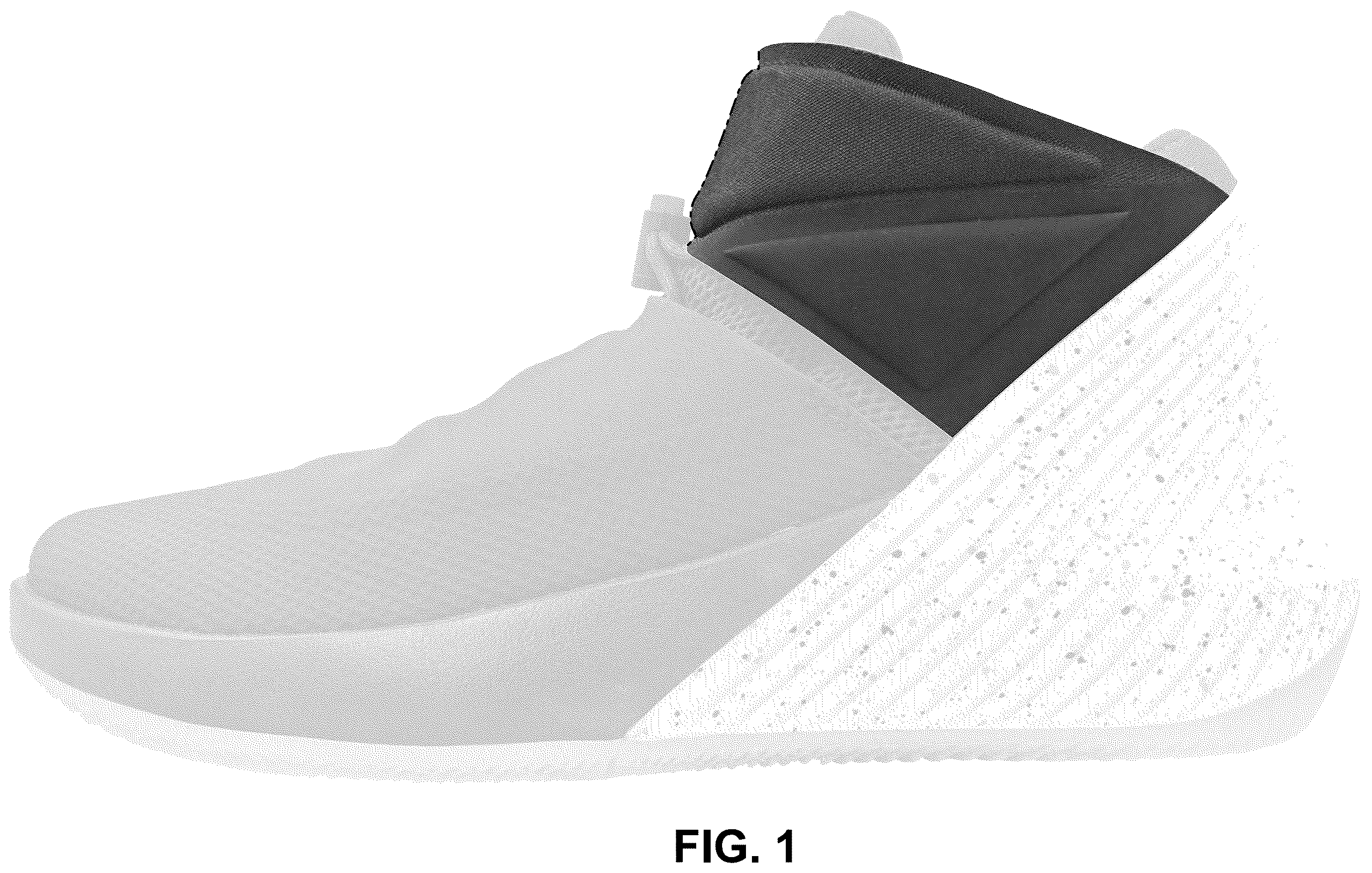 Patent USD1007830 Figure 1 – Shoe