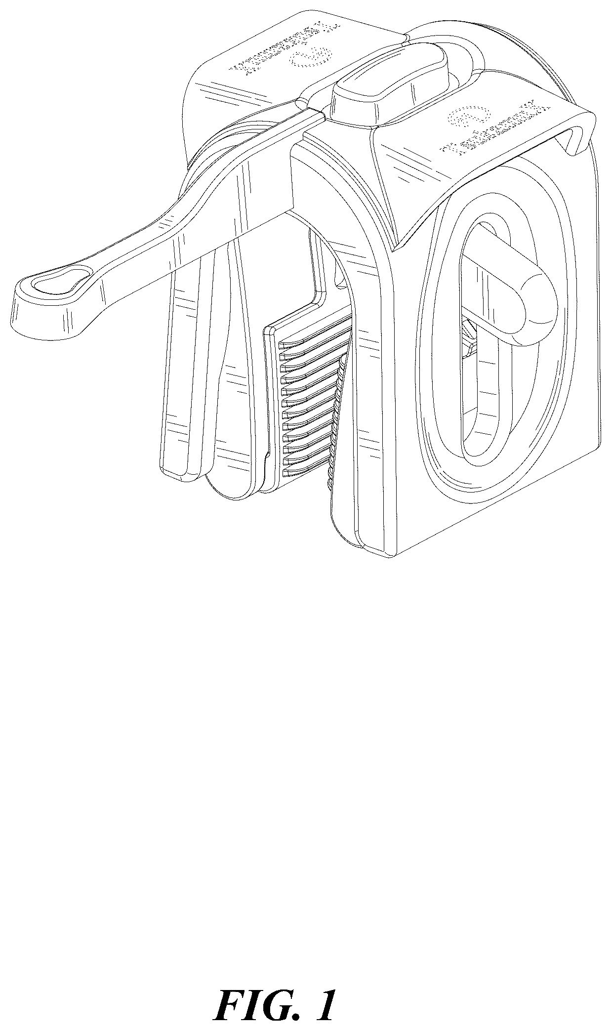 Patent USD1007837 Figure 1 – Shoe clip