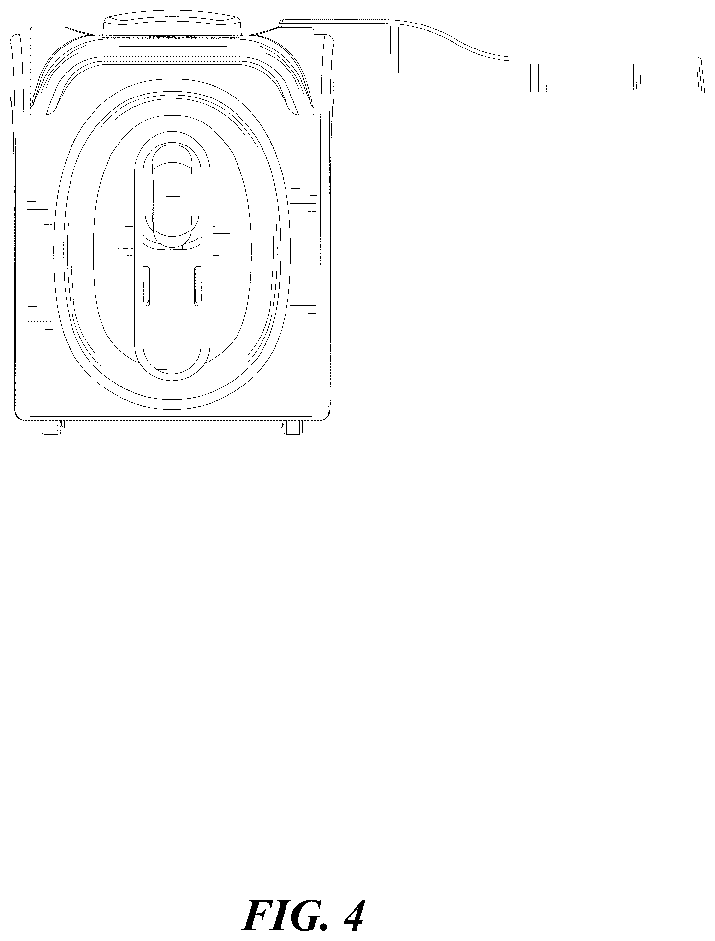 Patent USD1007837 Figure 4 – Shoe clip