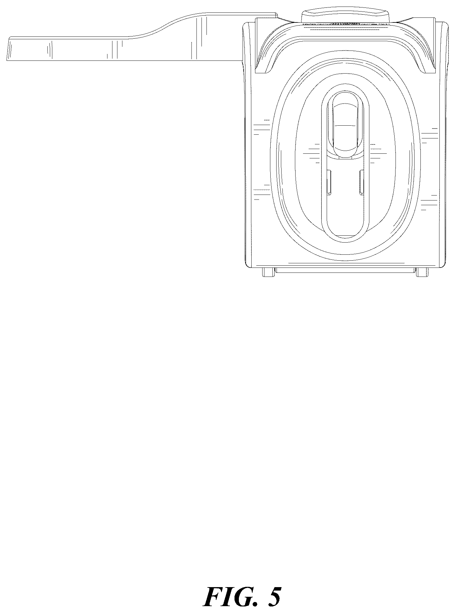Patent USD1007837 Figure 5 – Shoe clip