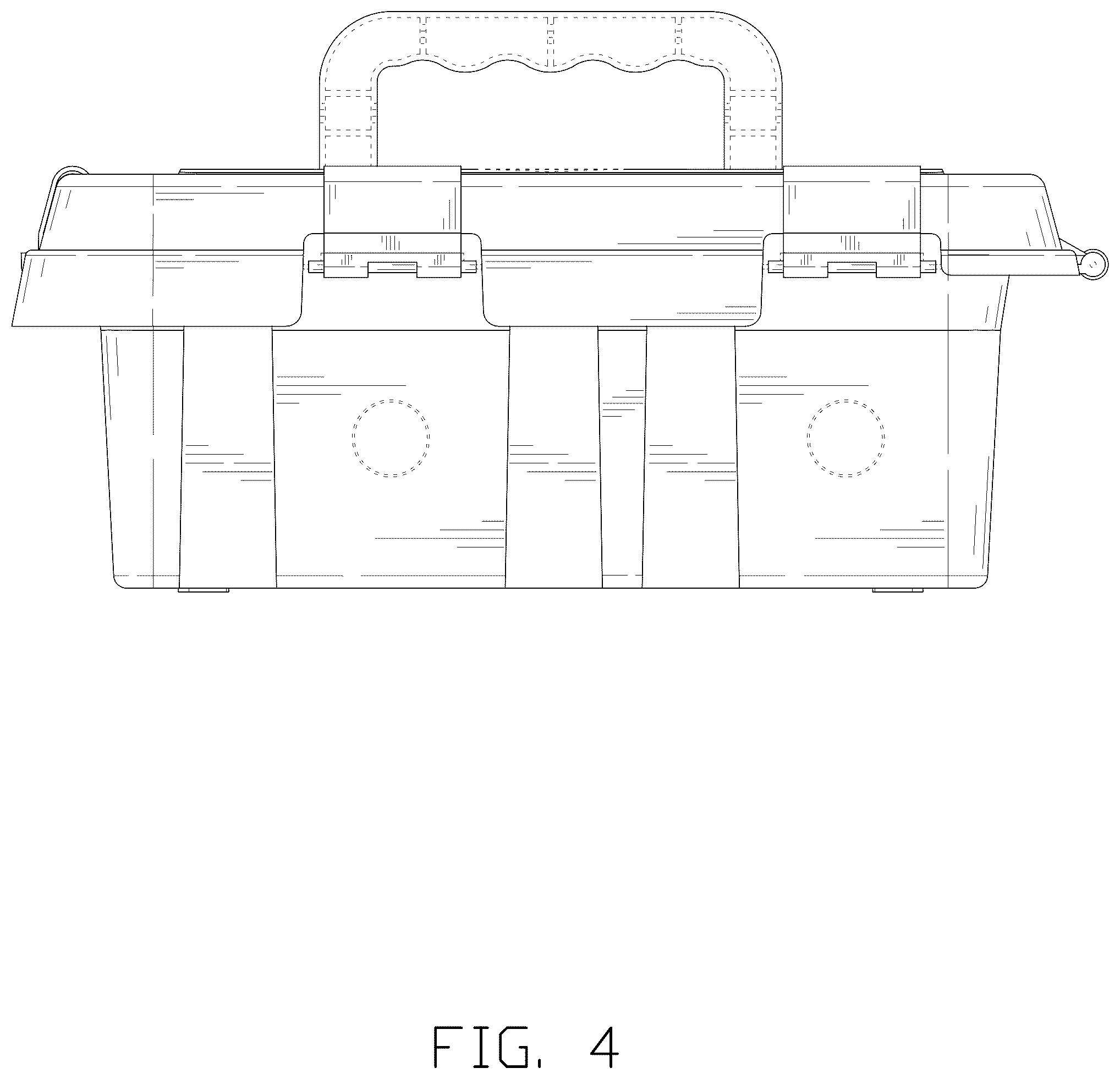 Patent USD1007857 Figure 4 – Electrical box