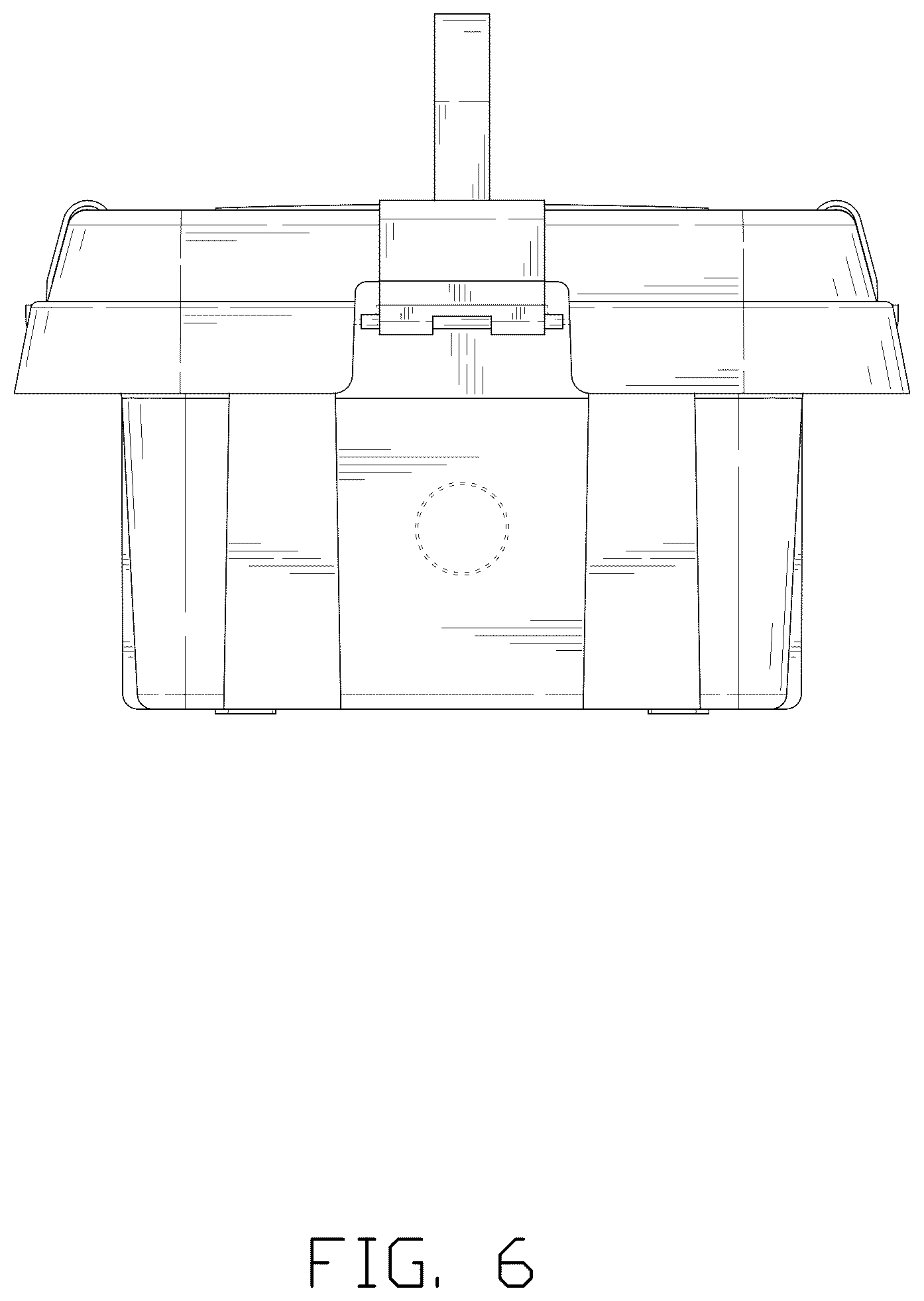 Patent USD1007857 Figure 6 – Electrical box