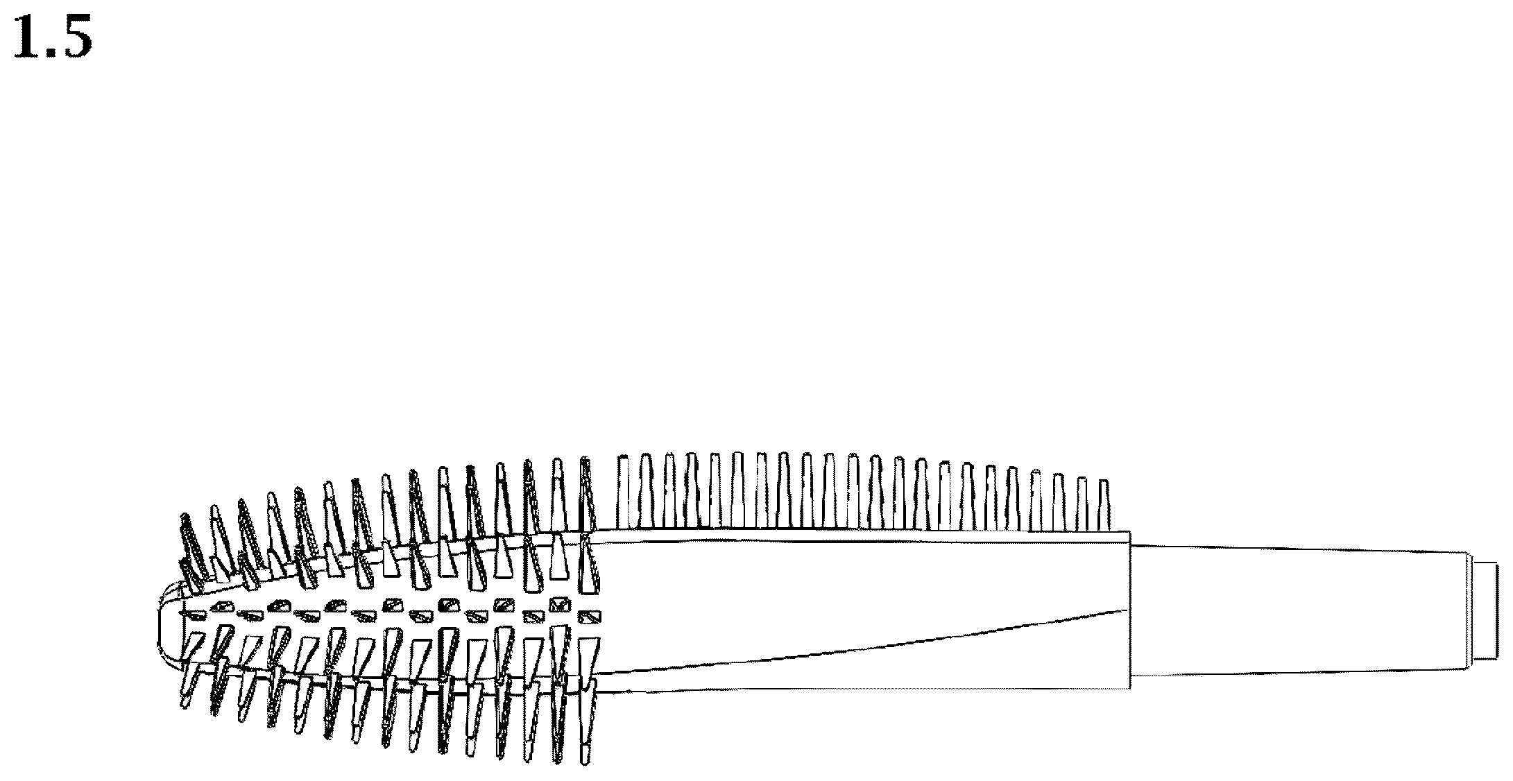 Patent USD1007871 Figure 5 – Mascara brush