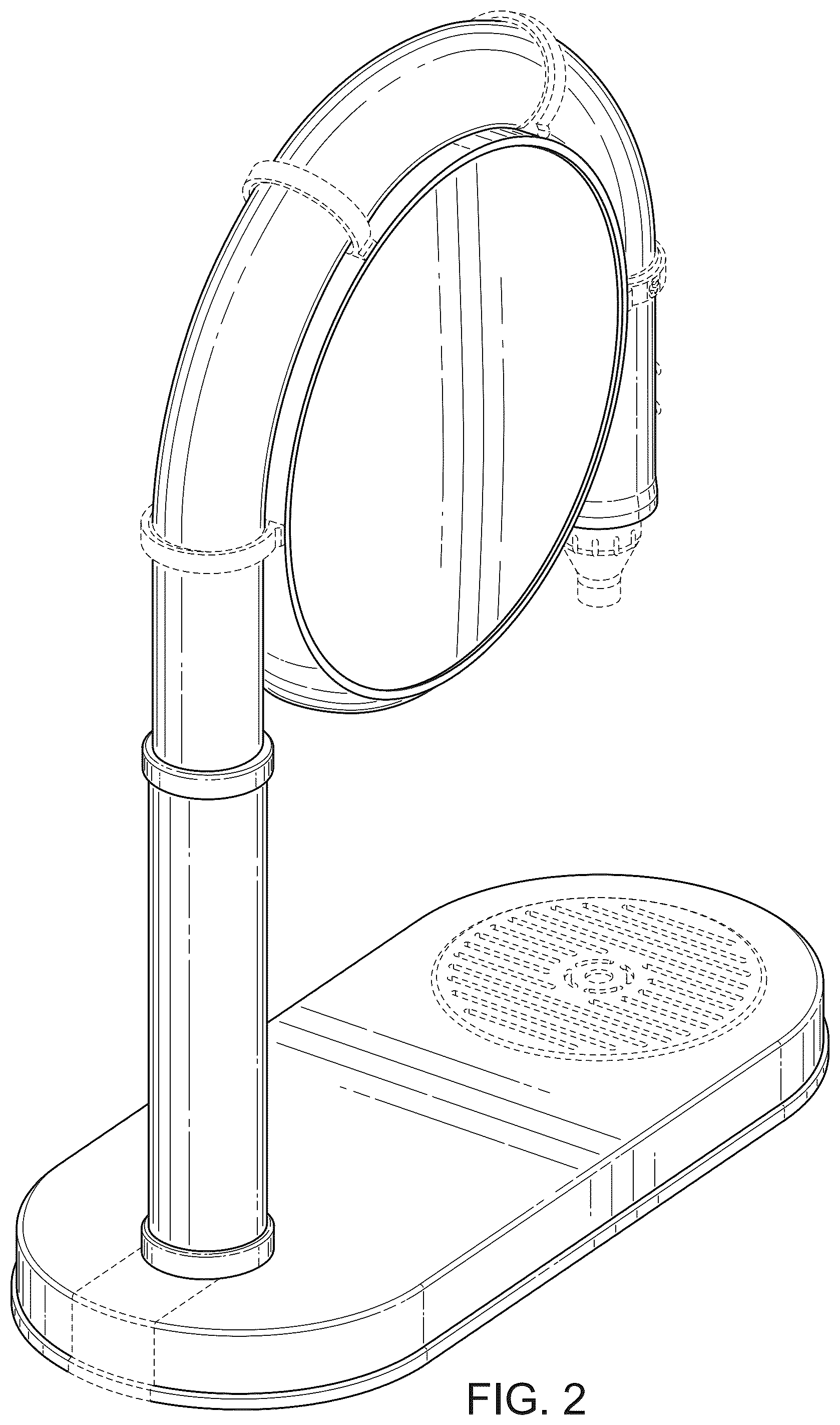 Patent USD1007933 Figure 2 – Beverage dispenser