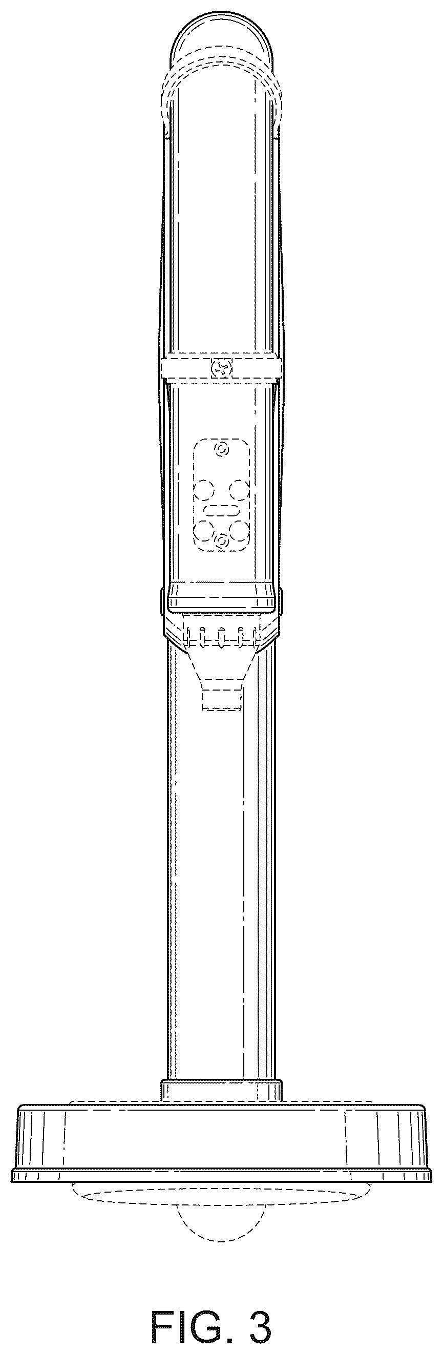 Patent USD1007933 Figure 3 – Beverage dispenser