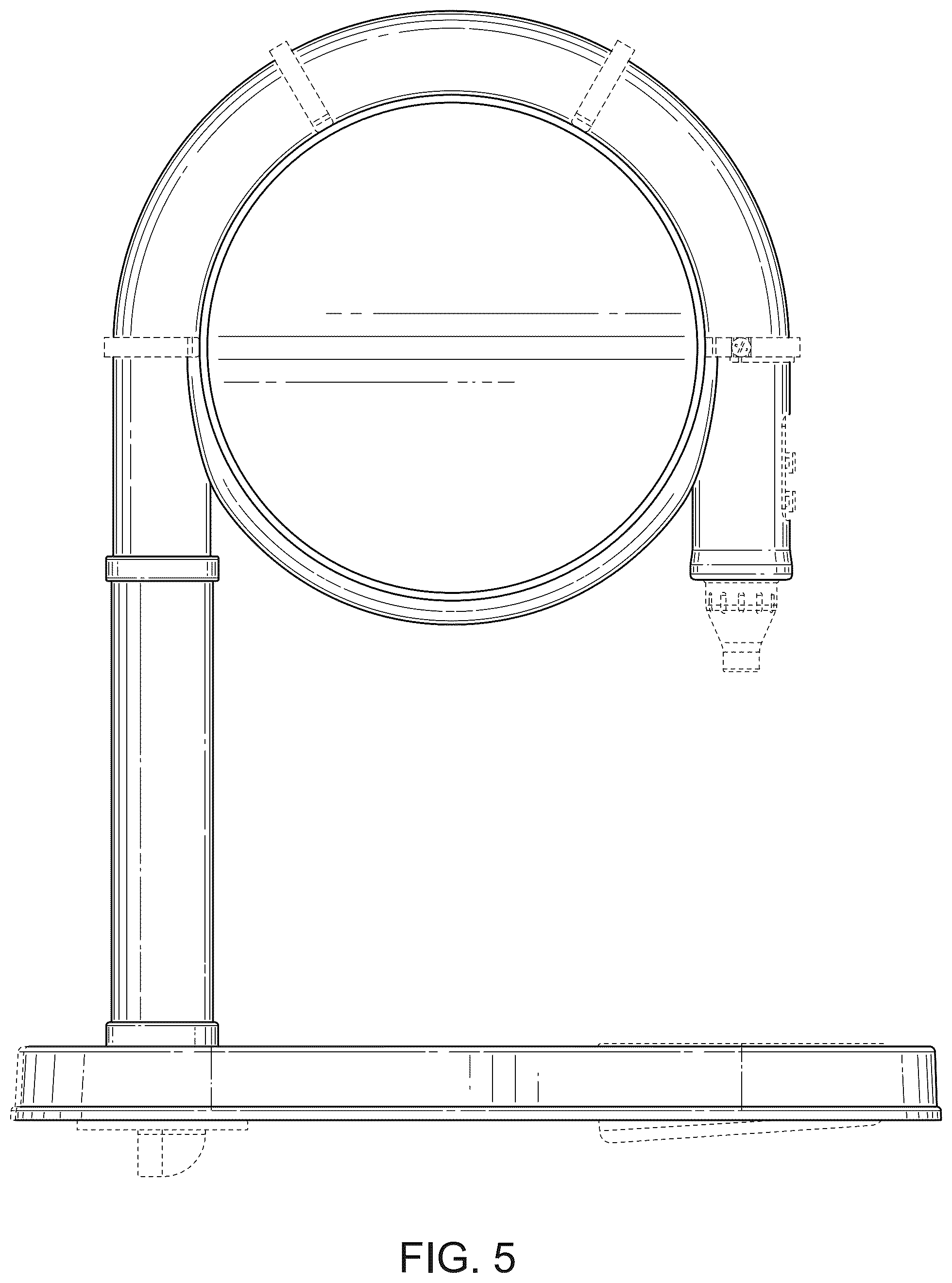Patent USD1007933 Figure 5 – Beverage dispenser