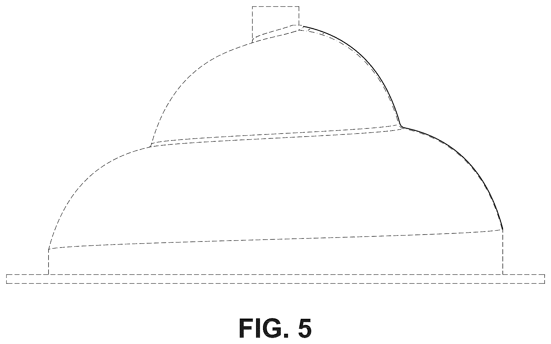 Patent USD1007950 Figure 5 – Cutter for food products
