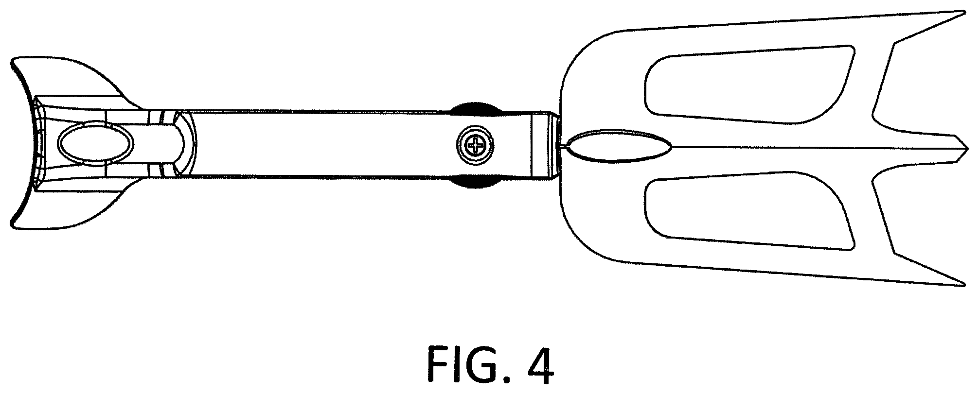 Patent USD1007981 Figure 4 – Hand gardening fork