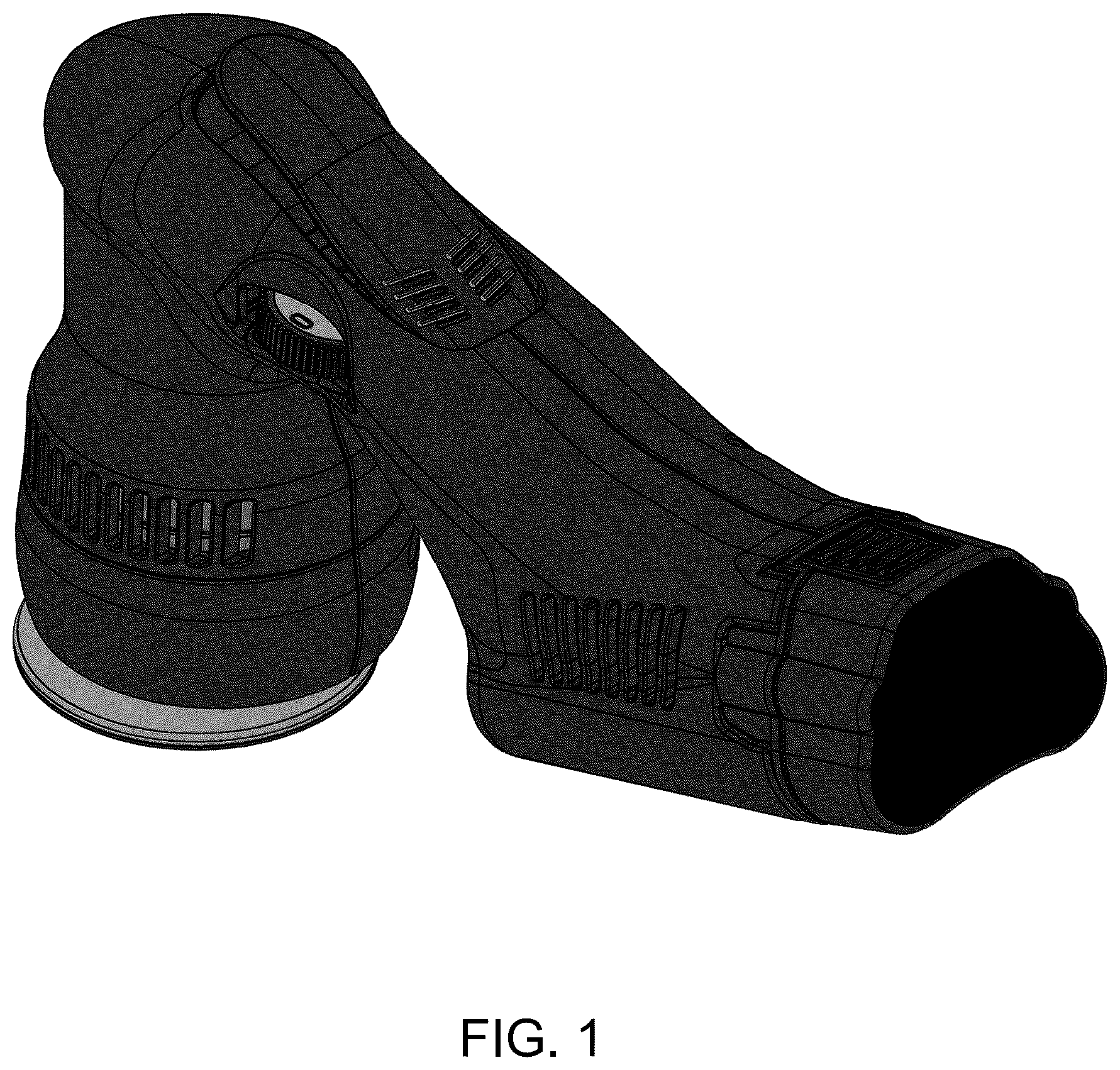 Patent USD1007991 Figure 1 – Polishing machine