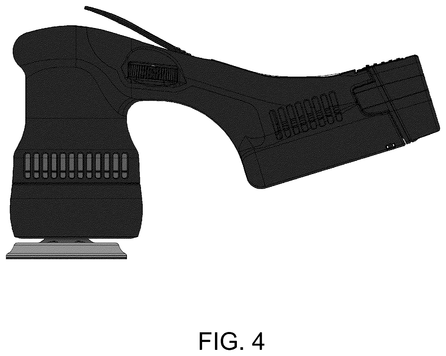 Patent USD1007991 Figure 4 – Polishing machine