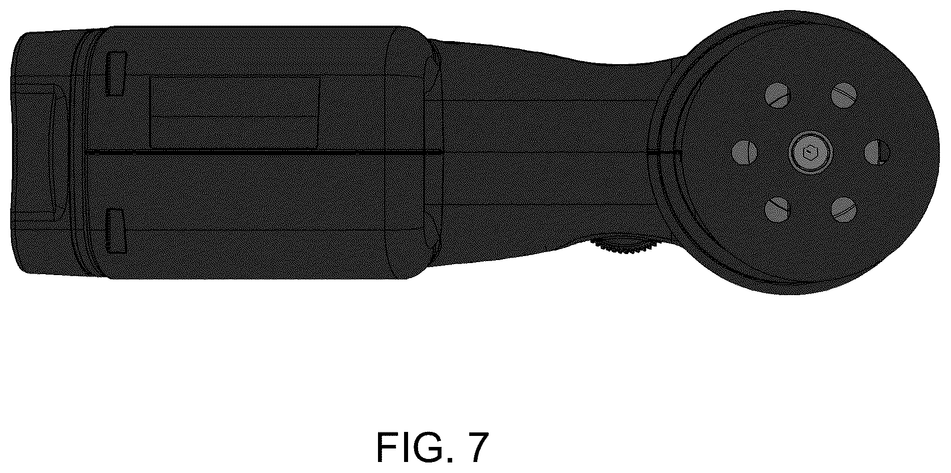 Patent USD1007991 Figure 7 – Polishing machine