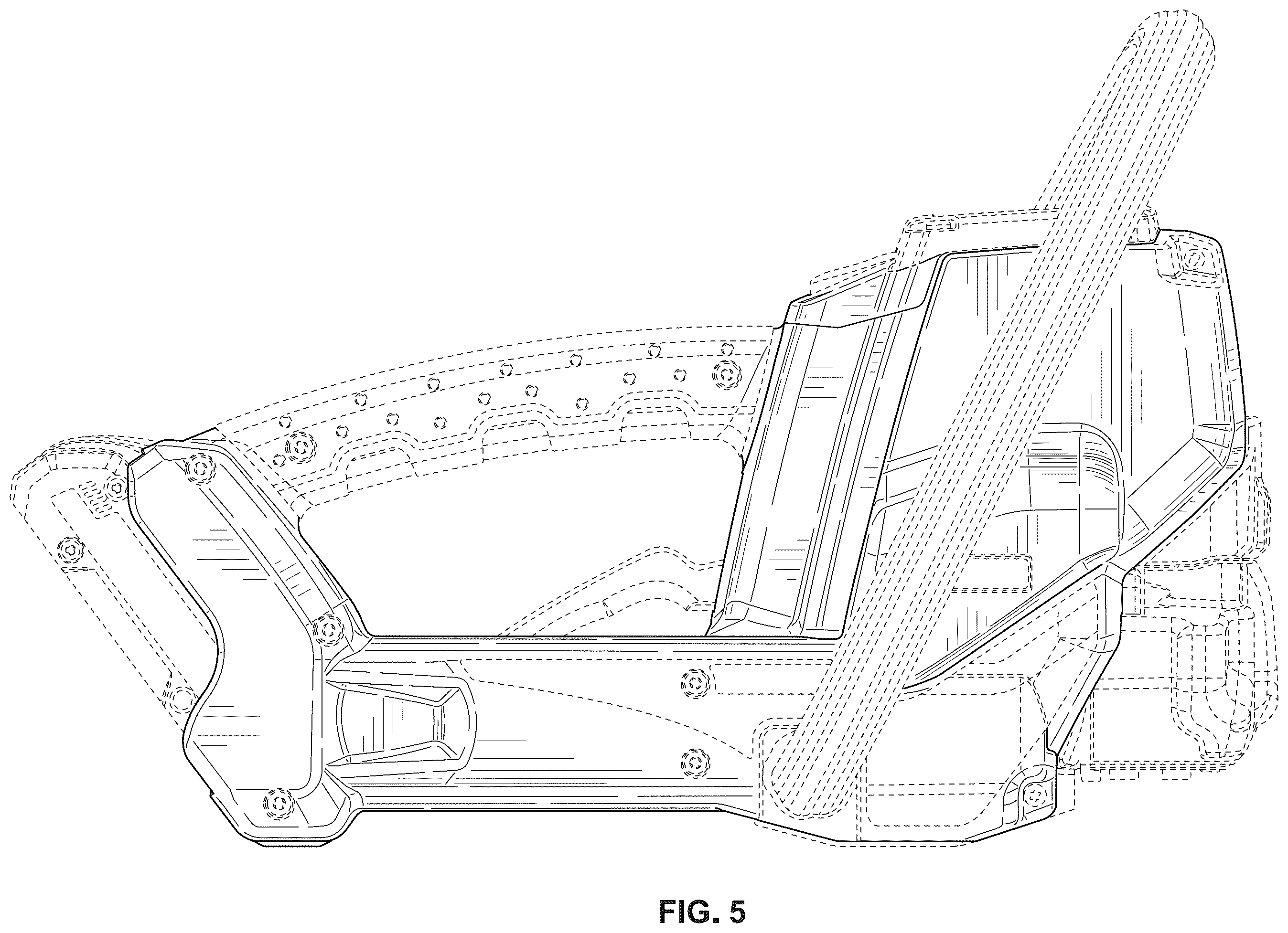 Patent USD1007992 Figure 5 – Strapping tool