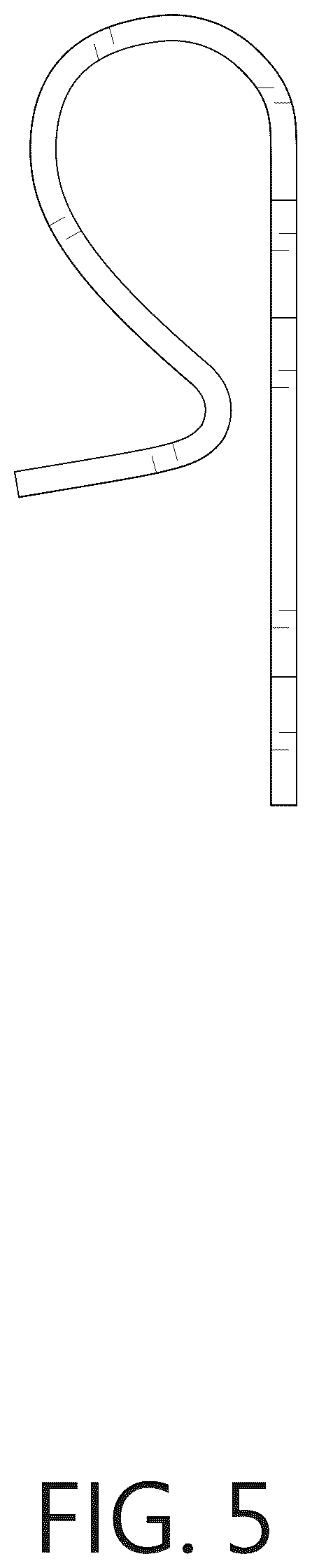 Patent USD1008009 Figure 5 – Hanging hook