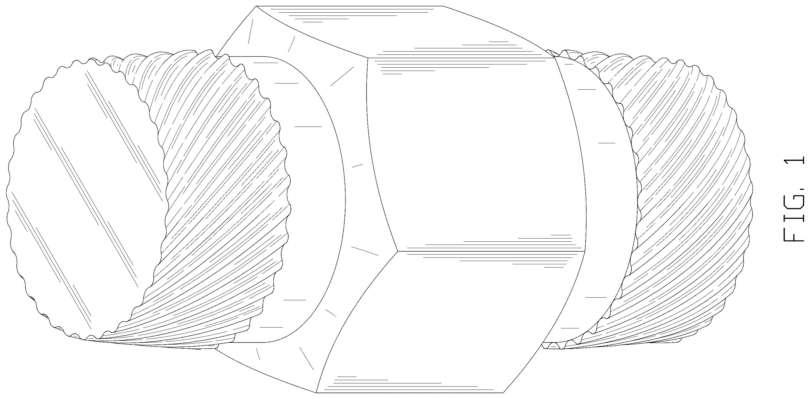 Patent USD1008014 — Nut — Figure 1