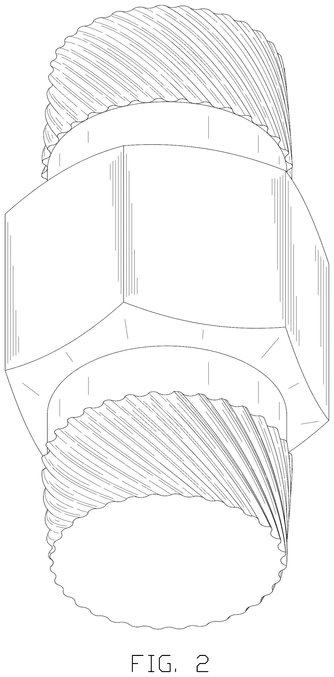 Patent USD1008014 Figure 2 – Nut