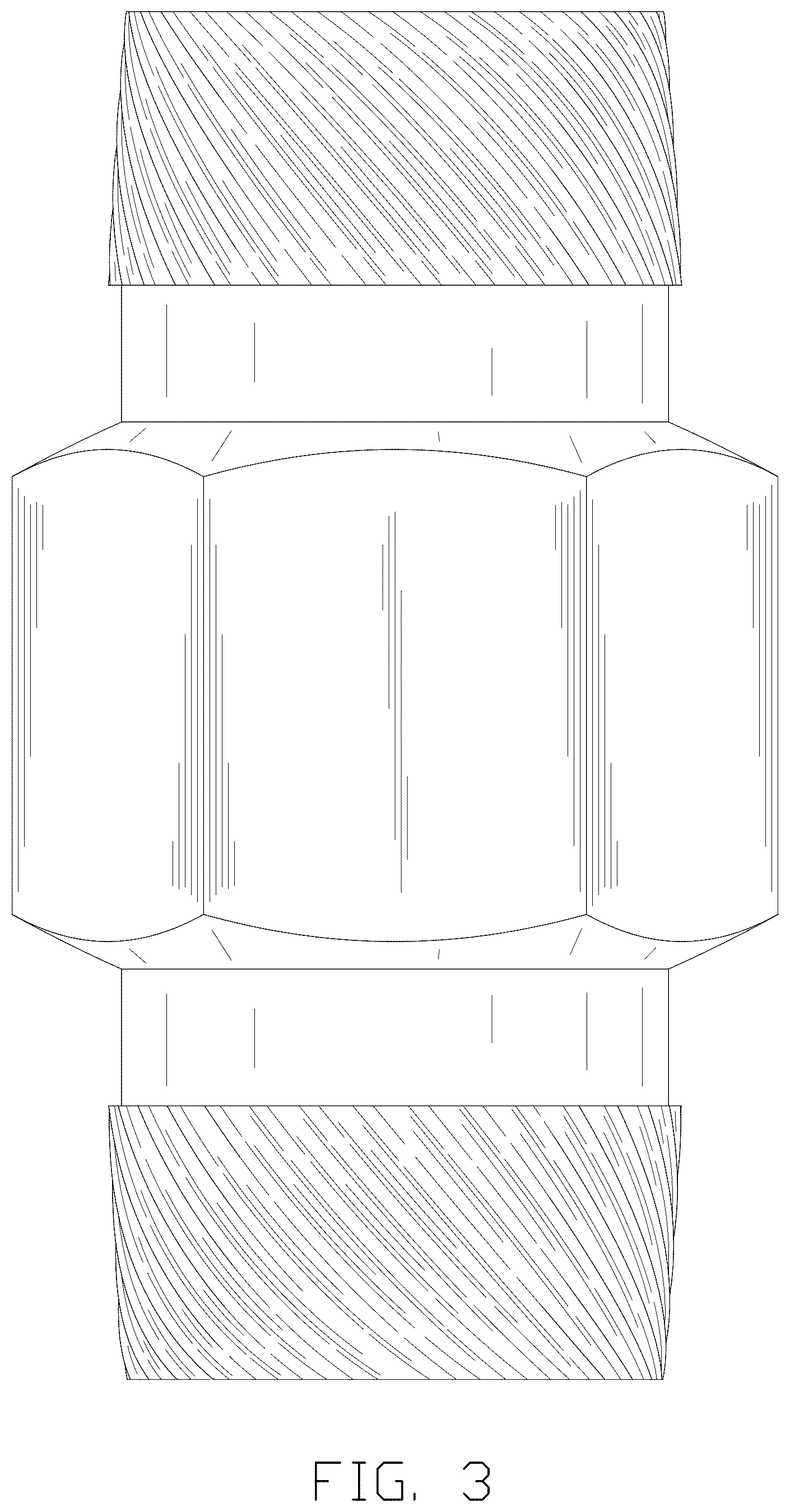 Patent USD1008014 Figure 3 – Nut