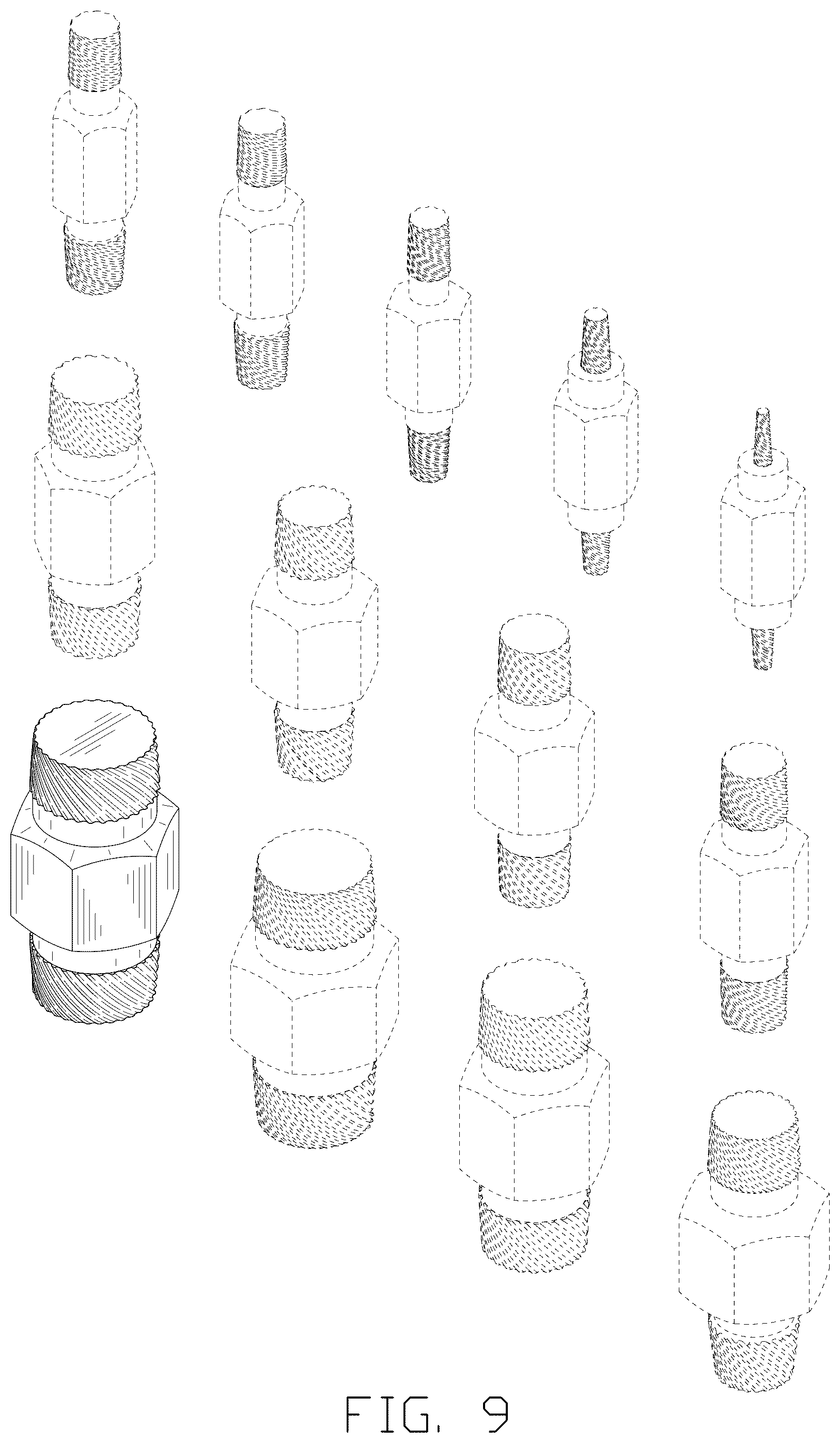 Patent USD1008014 Figure 9 – Nut