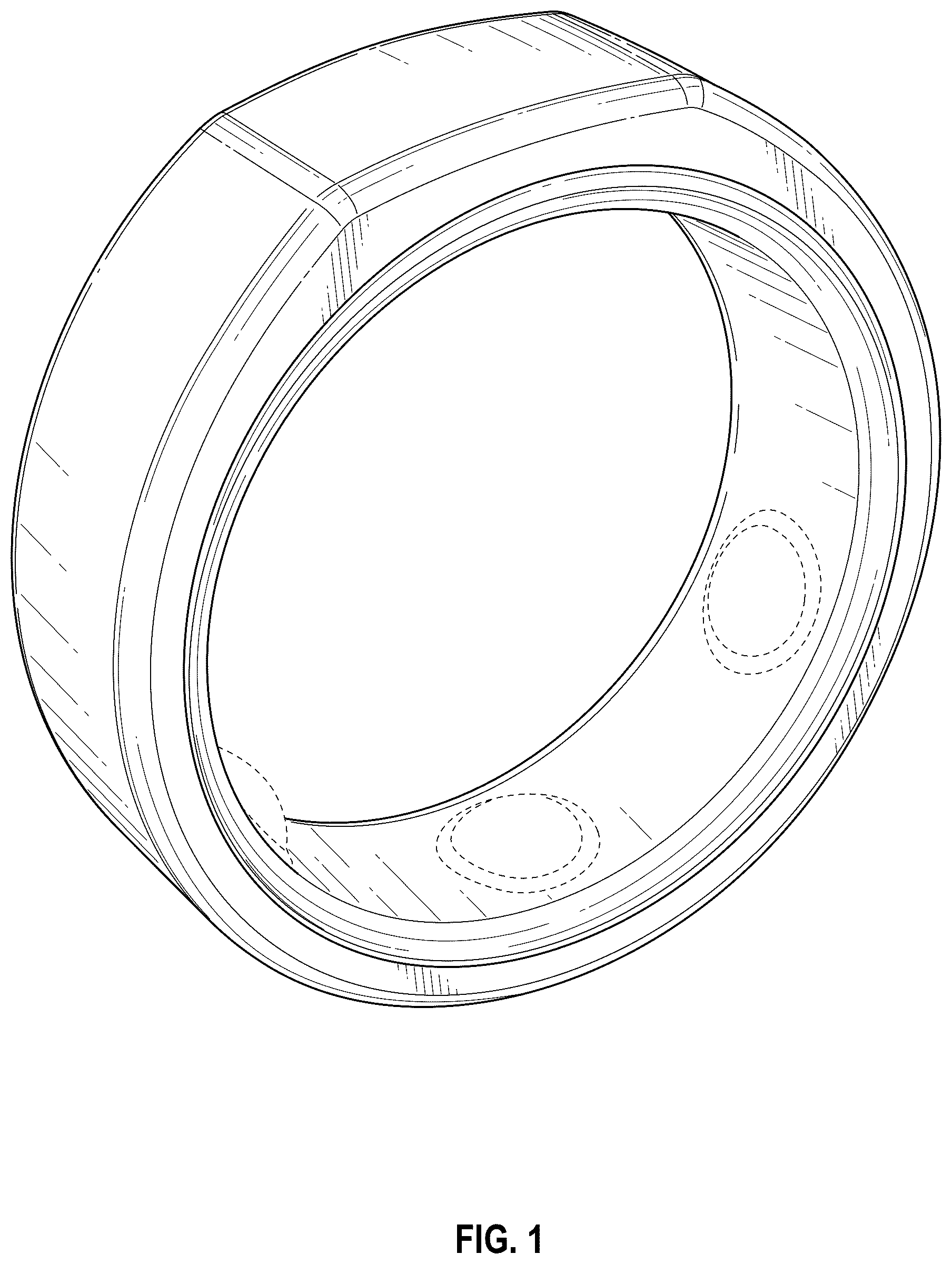 Patent USD1008058 Figure 1 – Device for monitoring and controlling personal lifestyle