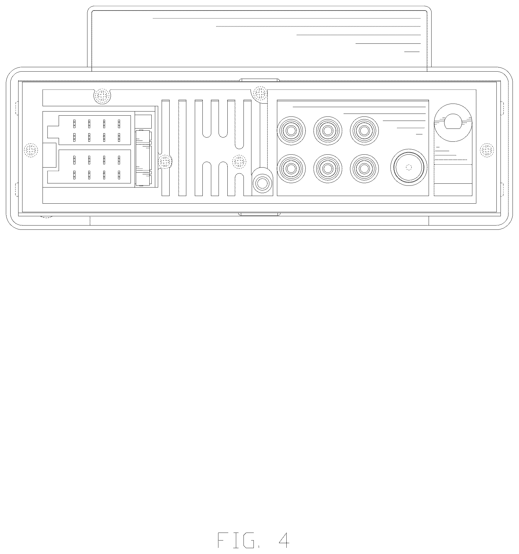Patent USD1008141 Figure 4 – Vehicle navigation device