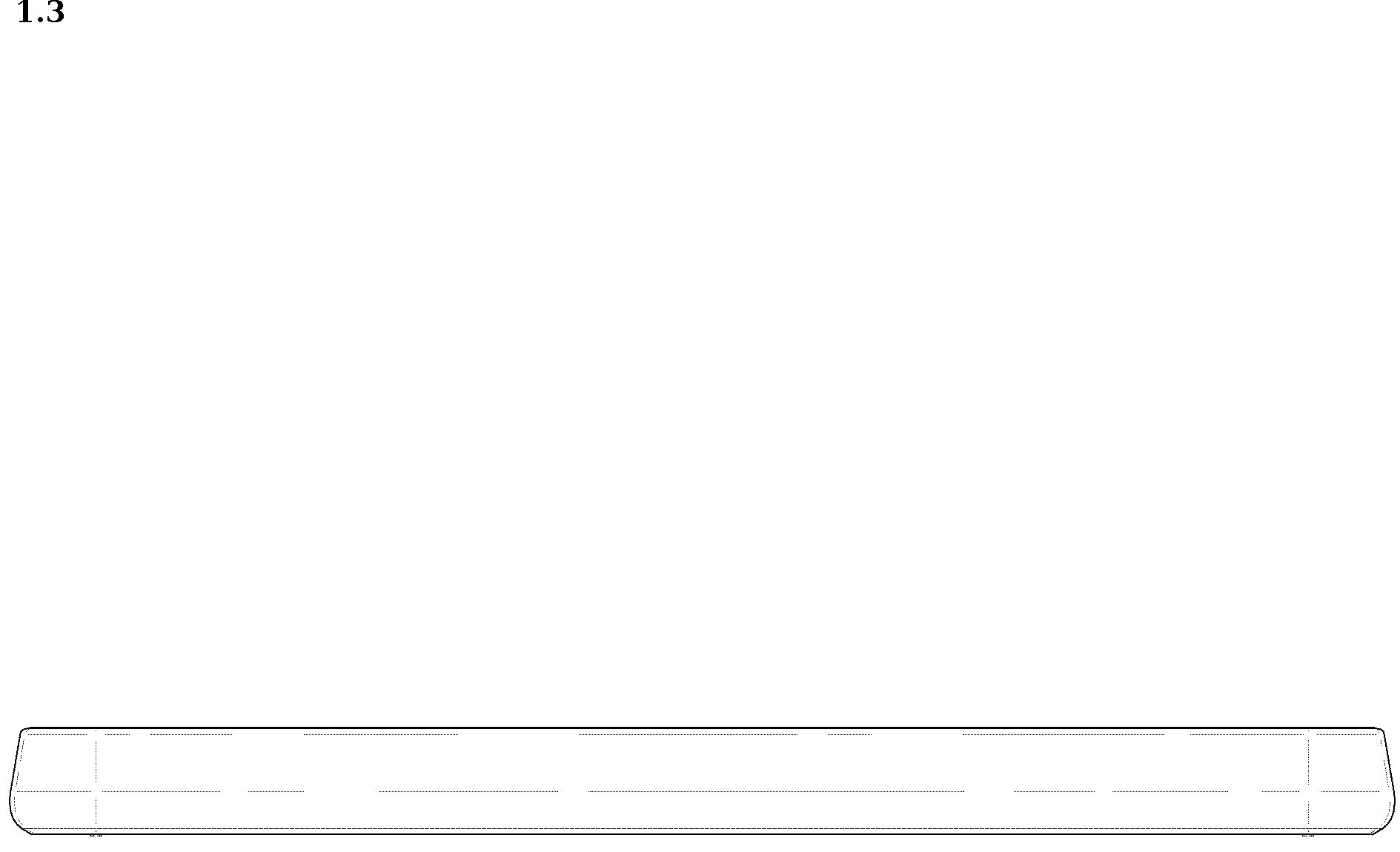 Patent USD1008225 Figure 3 – Sound bar