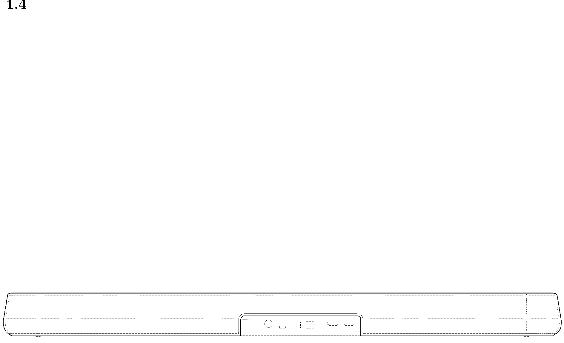 Patent USD1008225 Figure 4 – Sound bar
