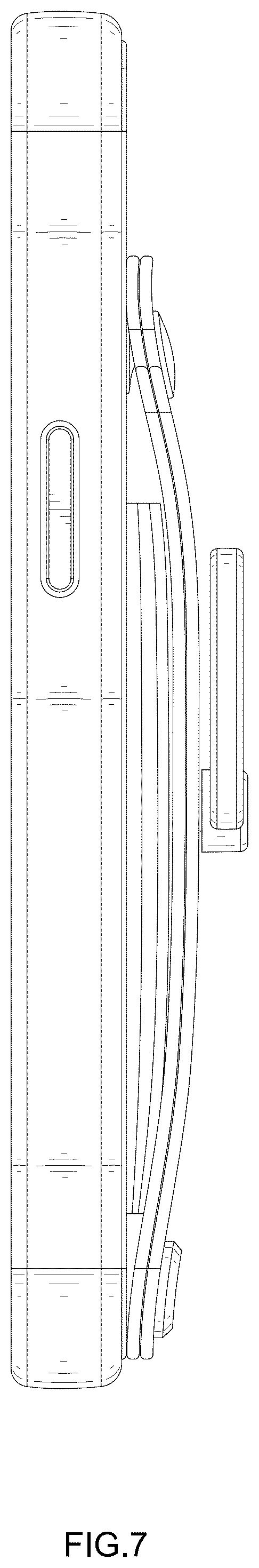 Patent USD1008238 Figure 7 – Protective case for mobile electronic device