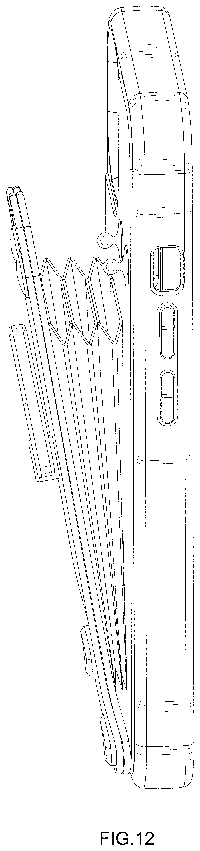 Patent USD1008238 Figure 12 – Protective case for mobile electronic device