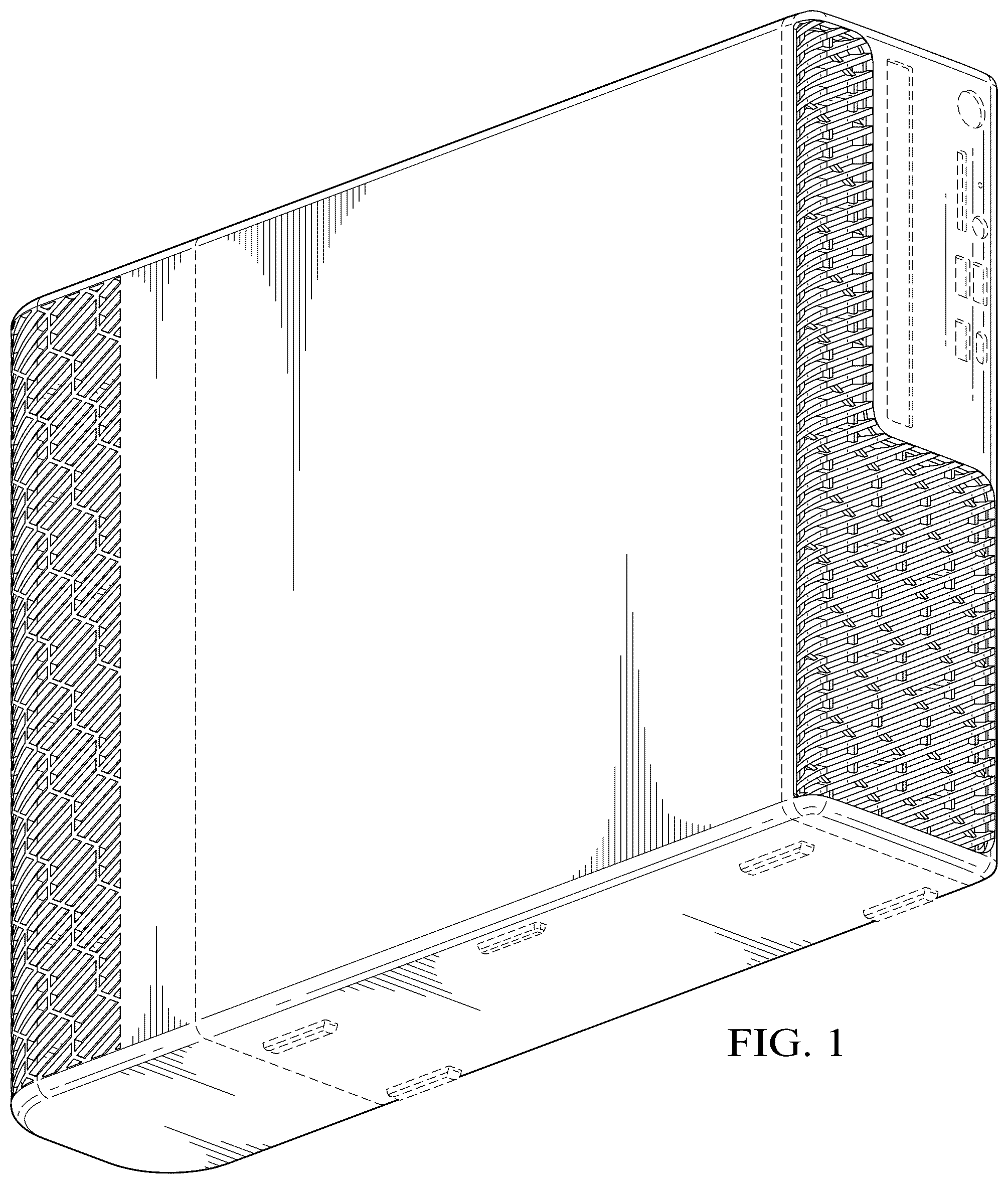Patent USD1008251 Figure 1 – Information handling system