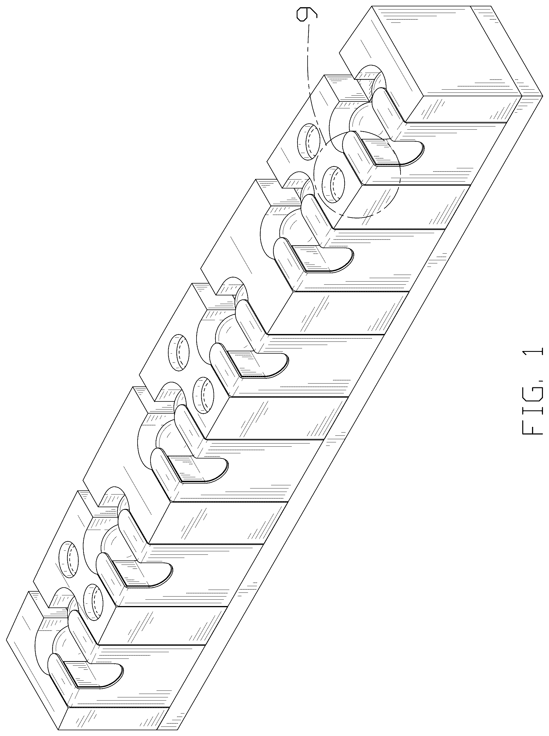 Patent USD1008351 Figure 1 – Adjustable guitar nut