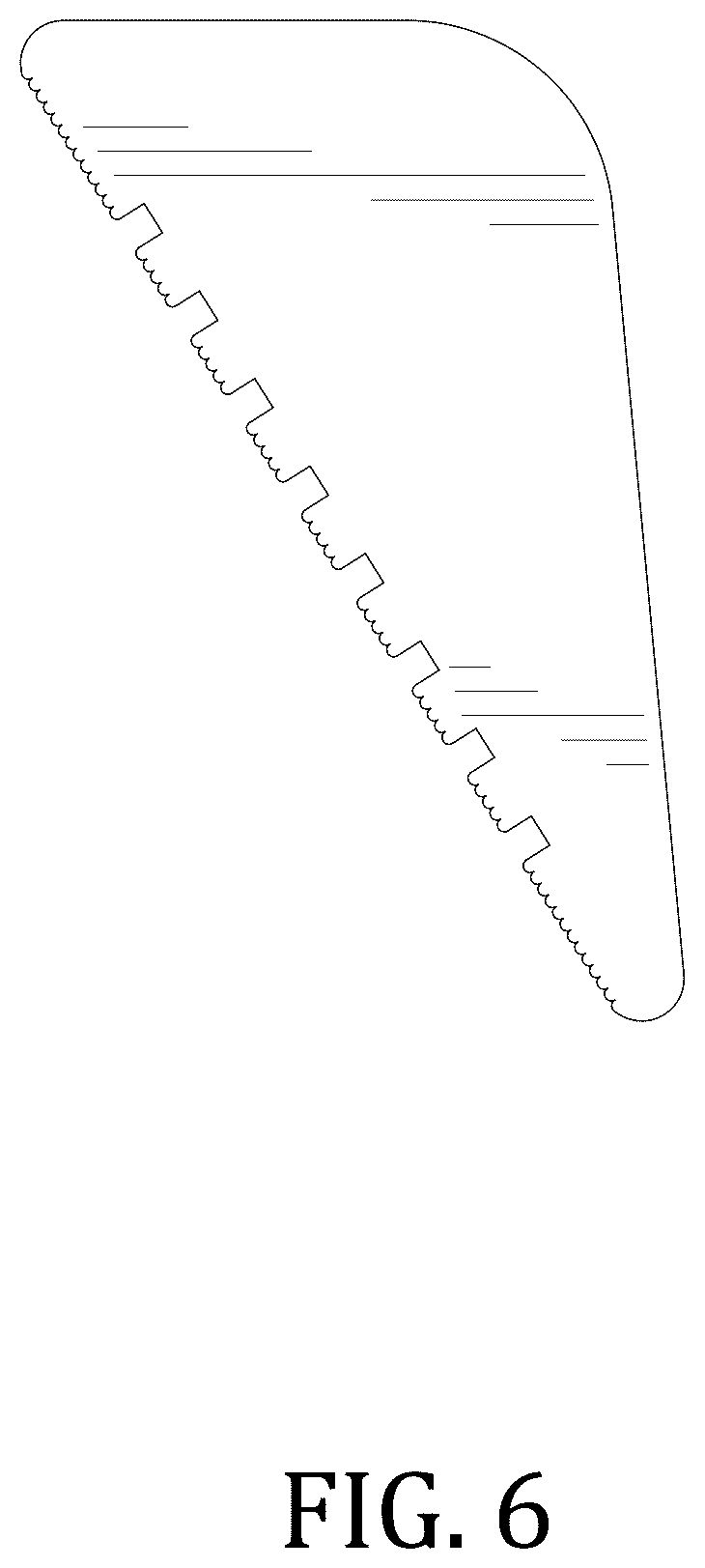 Patent USD1008386 Figure 6 – Squat wedge